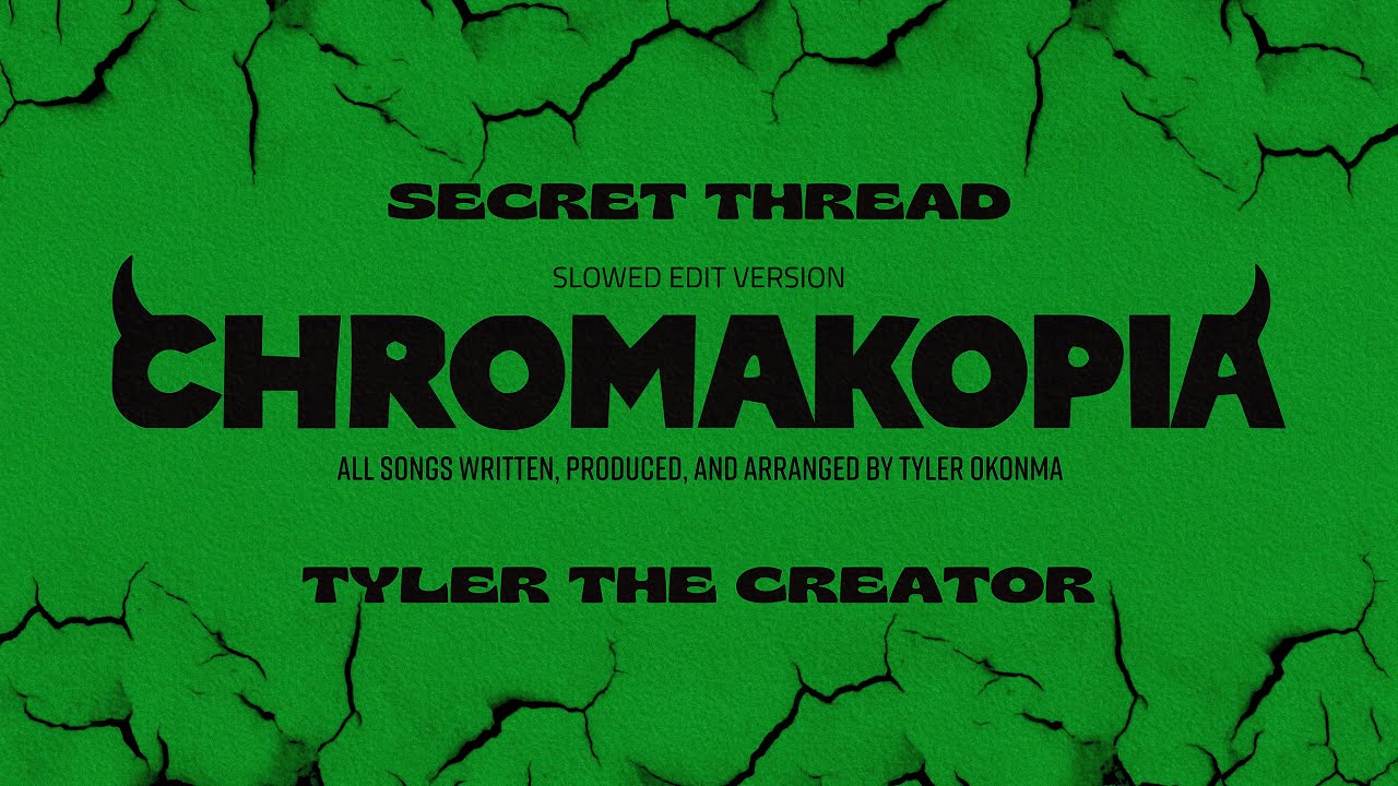 DARLING, I, The Creator. CHROMAKOPIA. Full Version (SLOWED) Music Video Edit