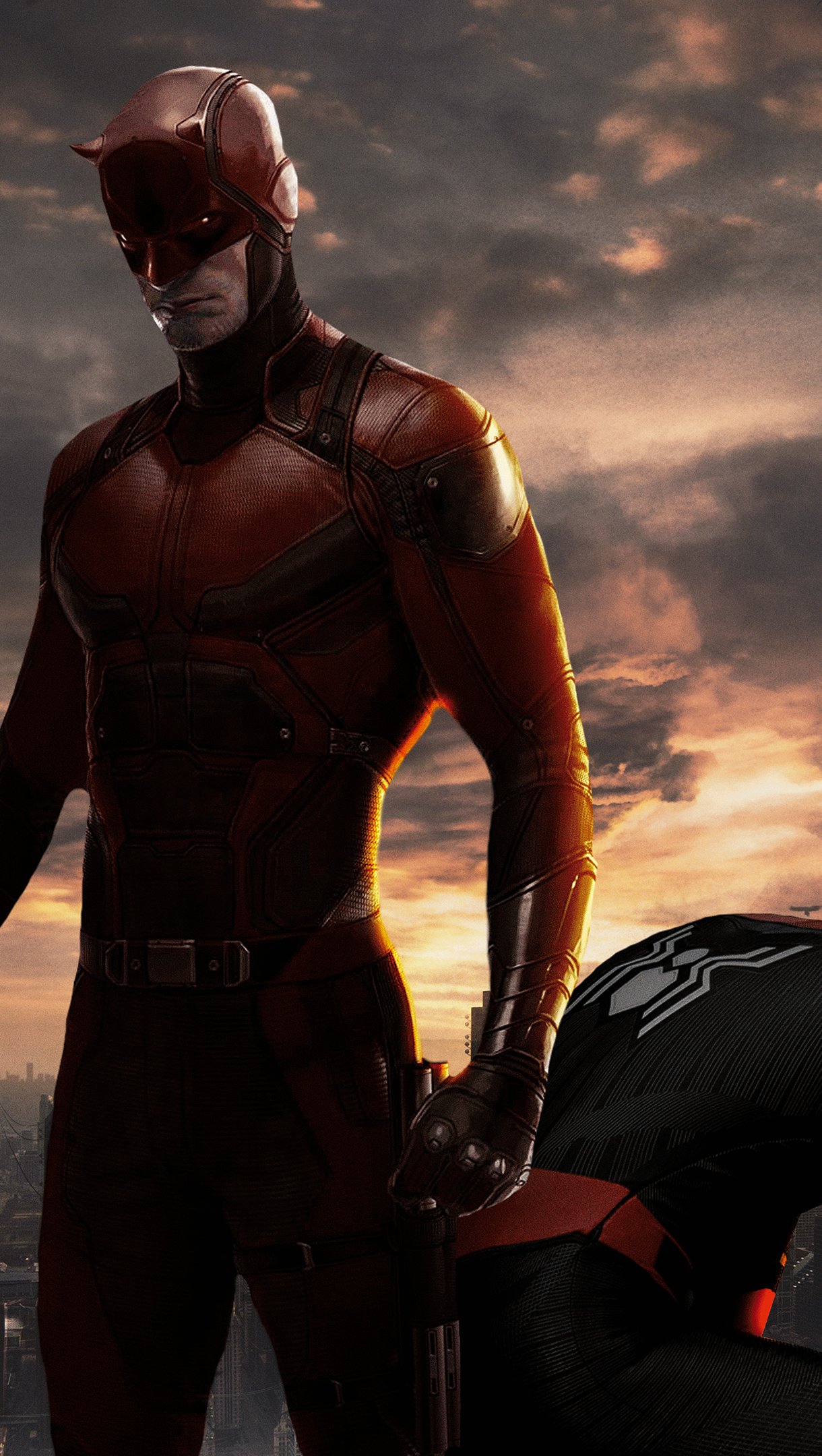 Daredevil and Spiderman Wallpaper 4k for iPhone and Mobile Phone