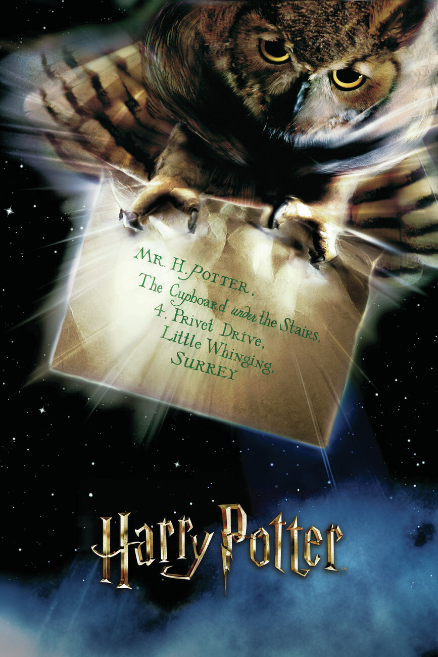 Poster Harry Potter from Hogwarts. Wall Art 1 FREE