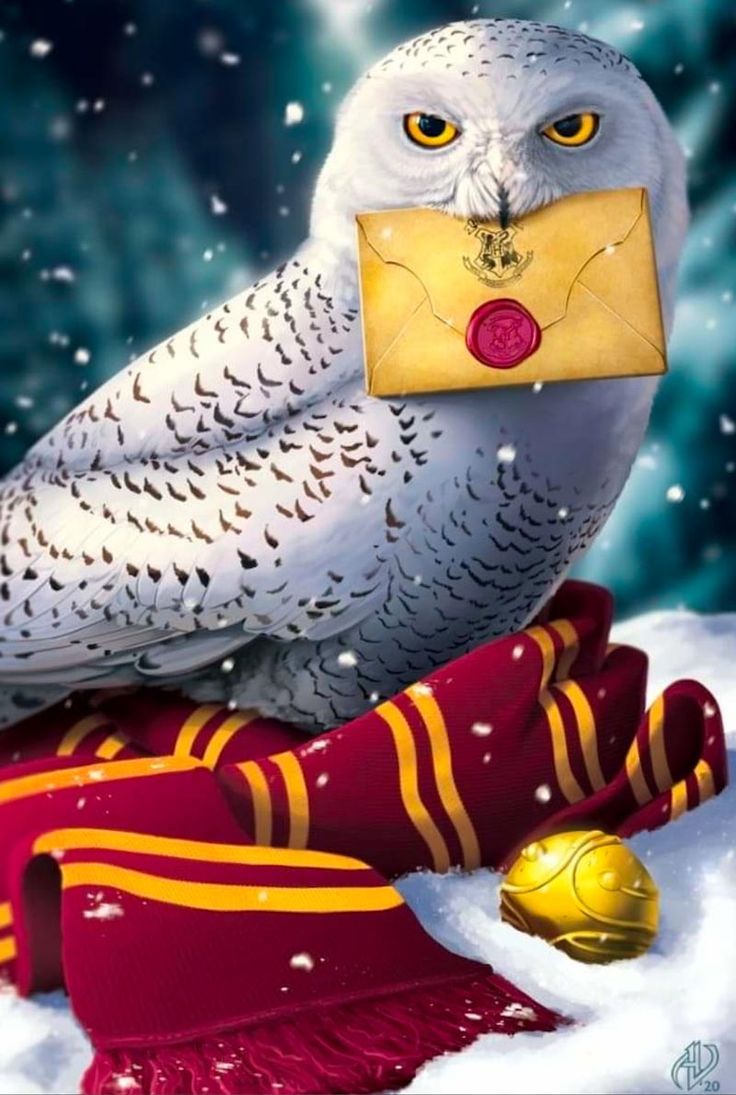 Harry Potter Owl with Letter
