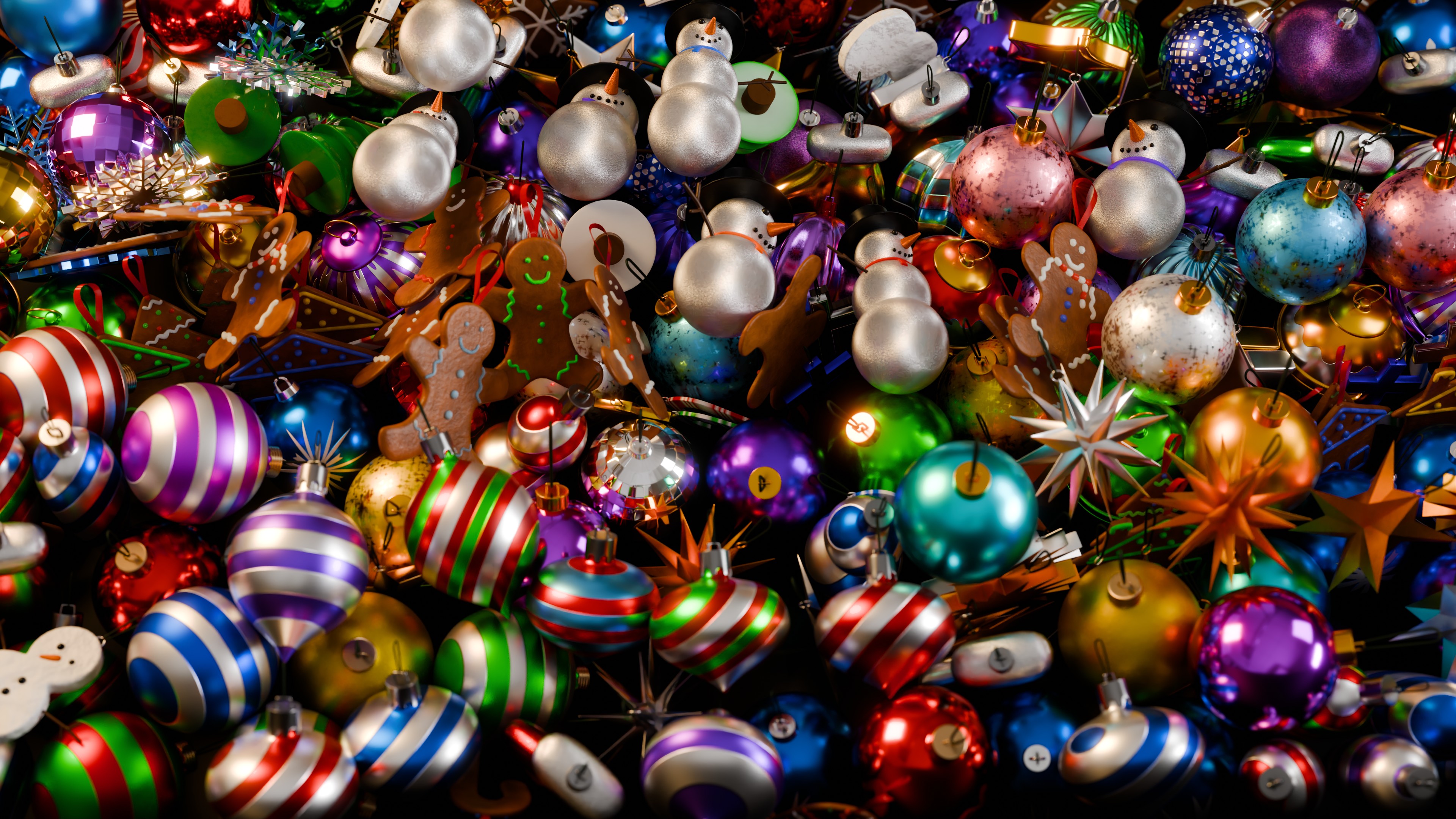 Christmas Ornaments Asset Pack (formerly Blender Market)