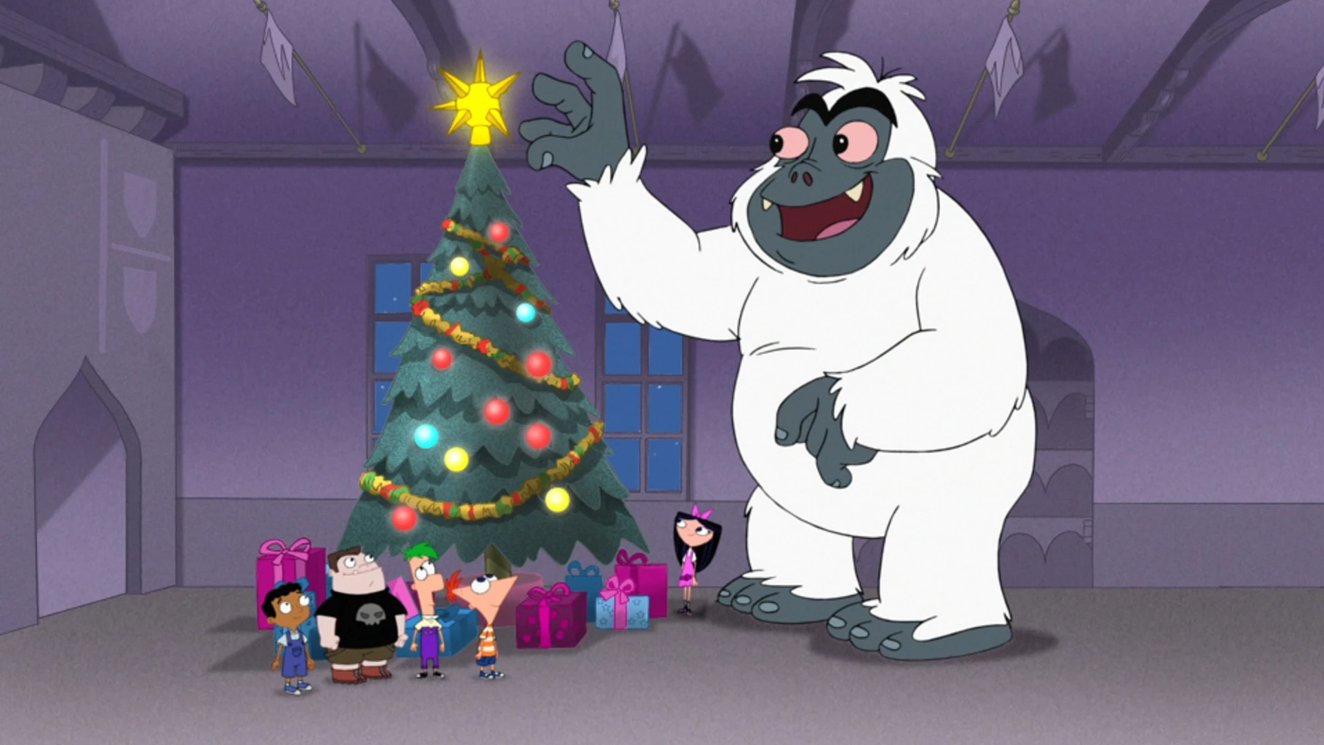 Yeti. Phineas and Ferb