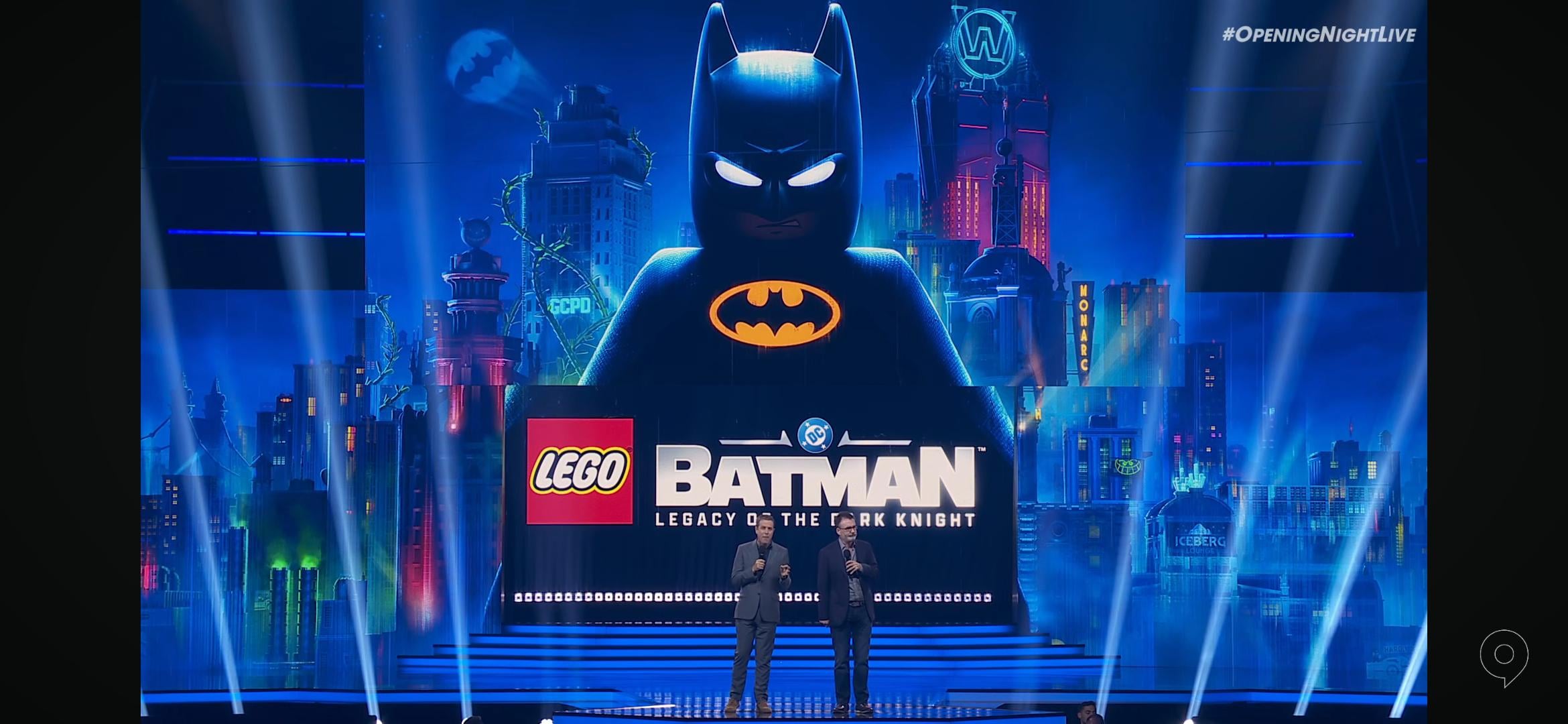 Some quick takes from the reveal of Lego Batman: Legacy of the Dark Knight