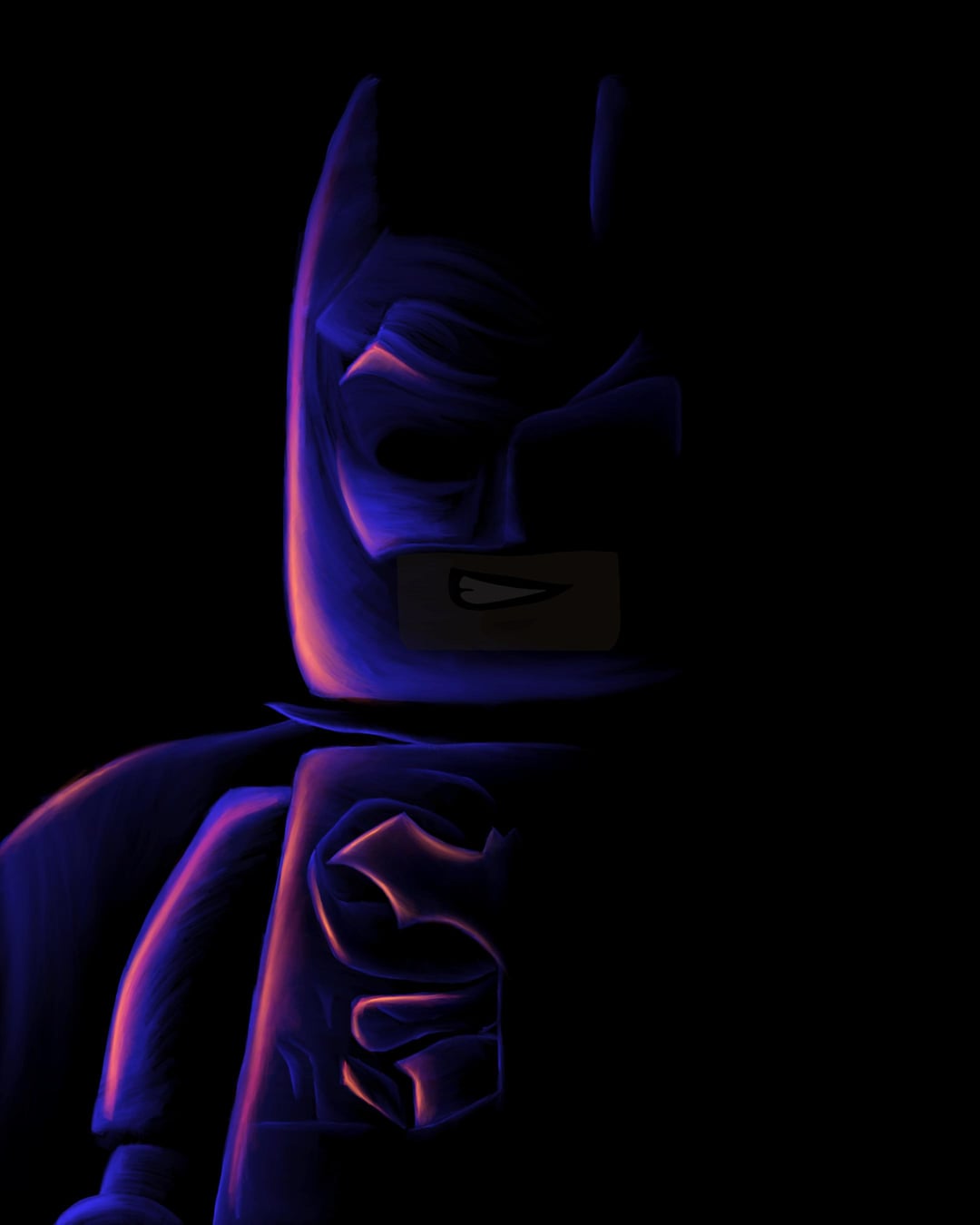 Lego Batman OLED wallpaper I made