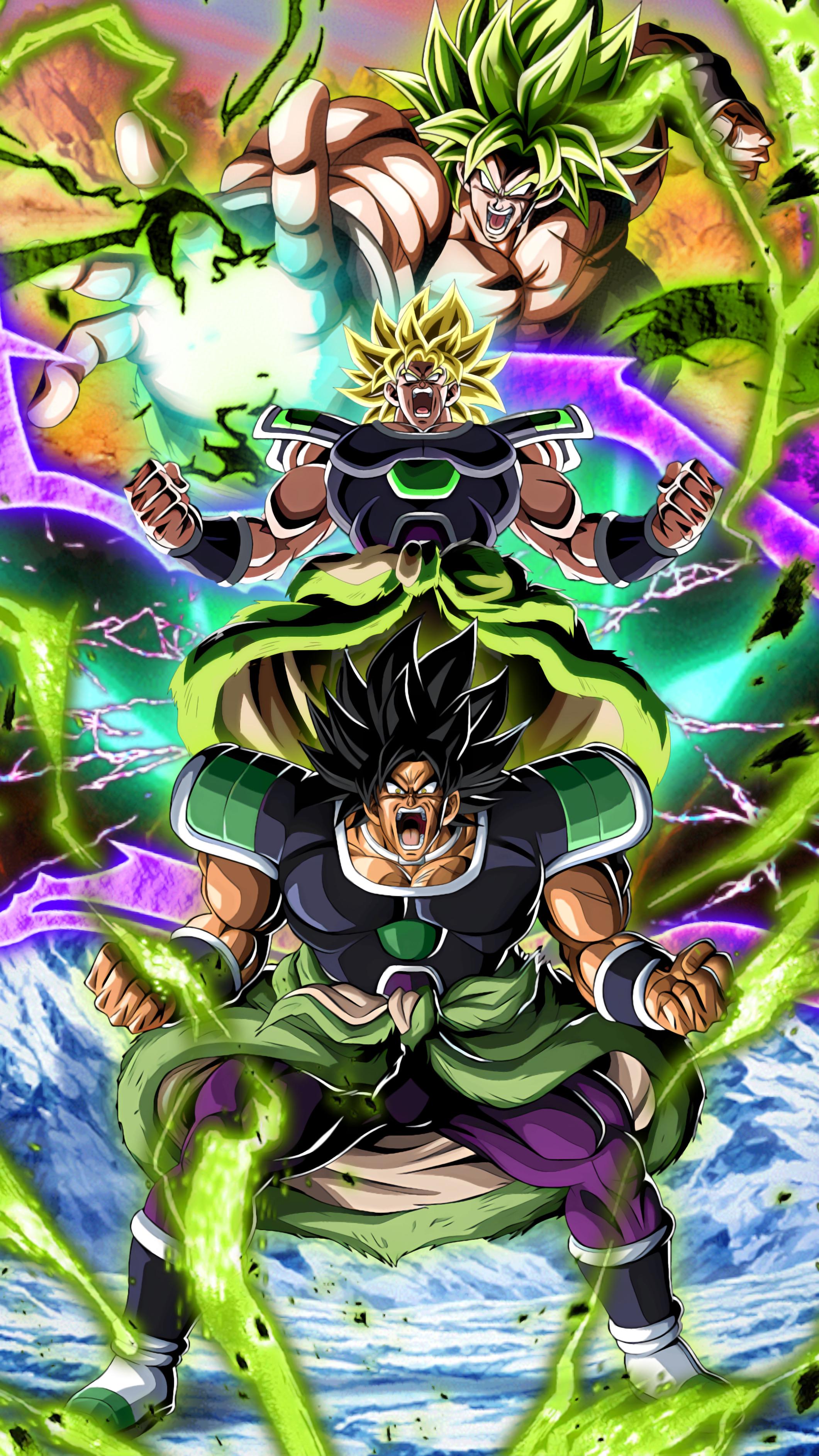 I made a DBS Broly Wallpaper