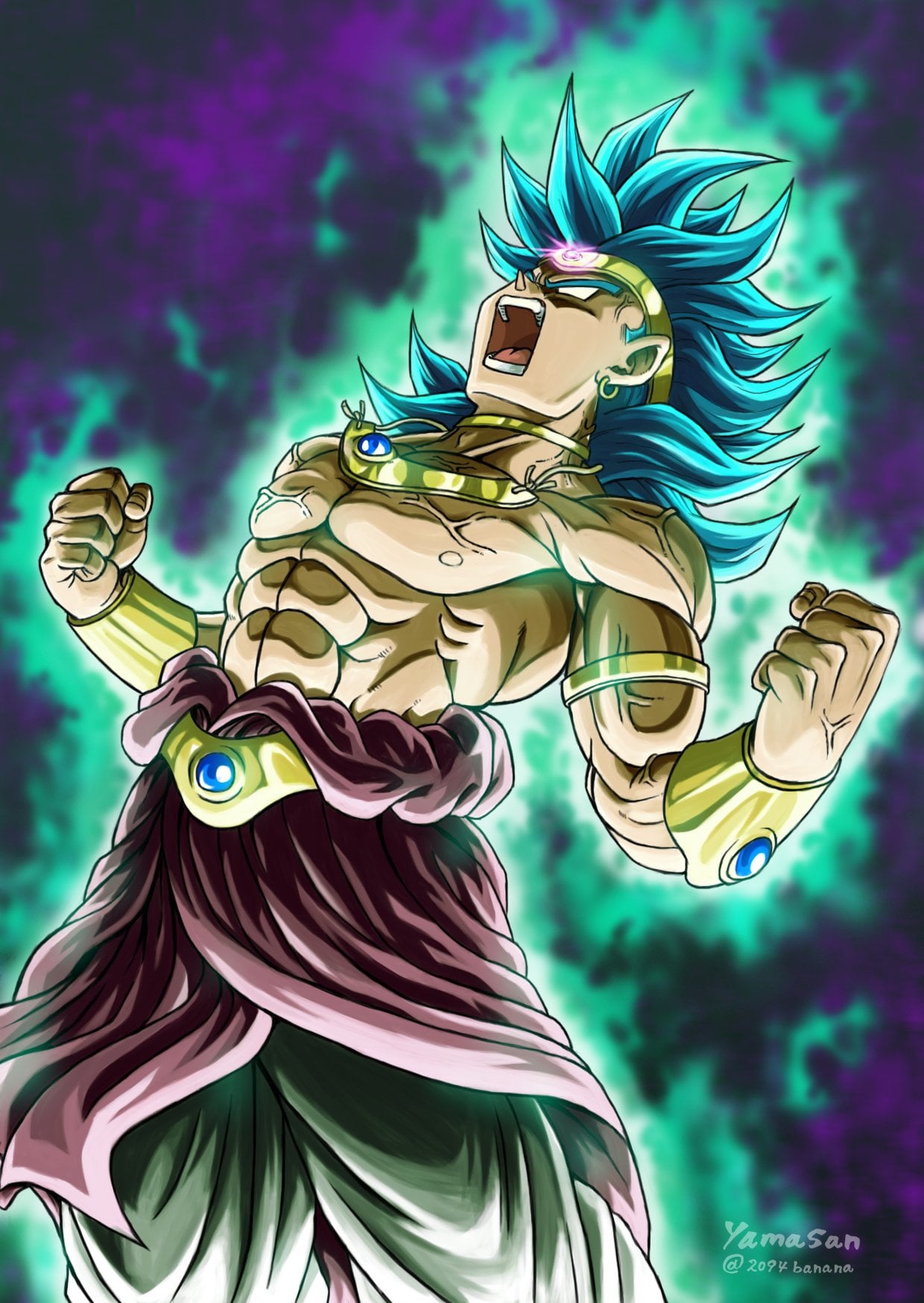 Broly restrained Ssj from yamasan