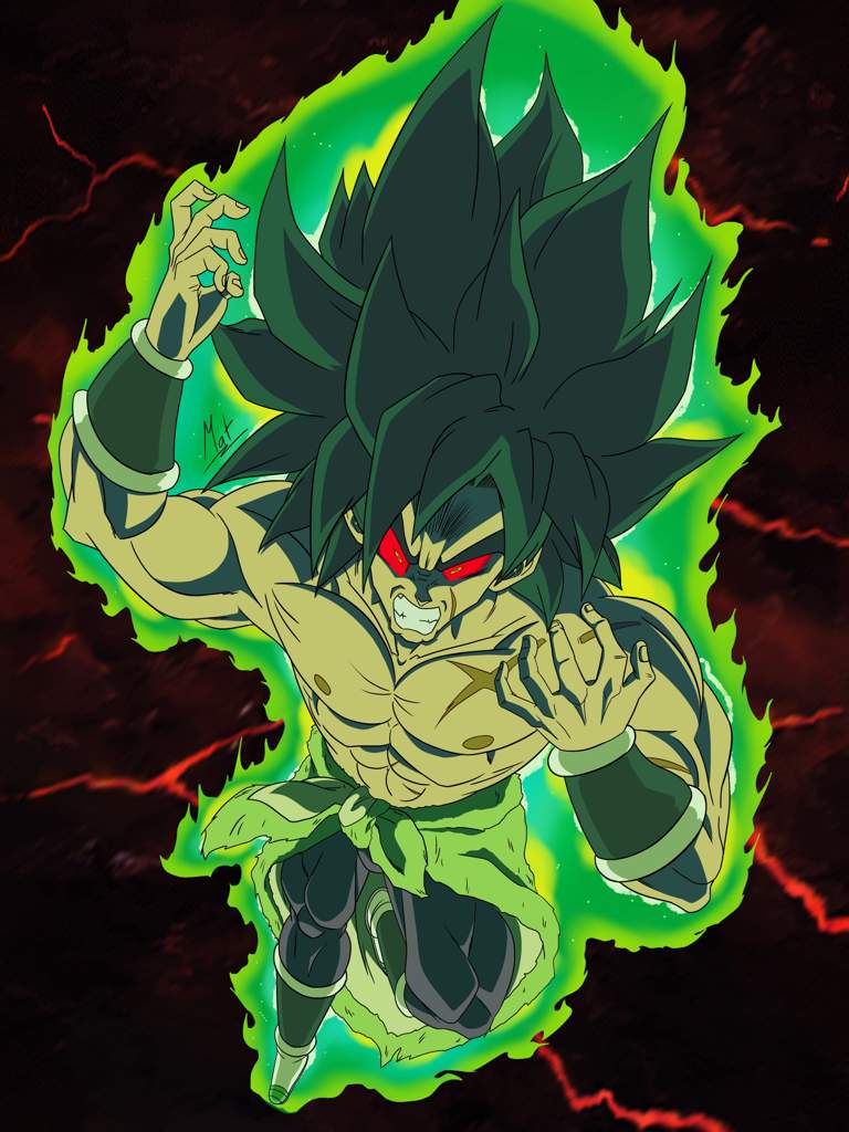 An Agonising Roar of Sorrow • Ikari Broly • Digital Art