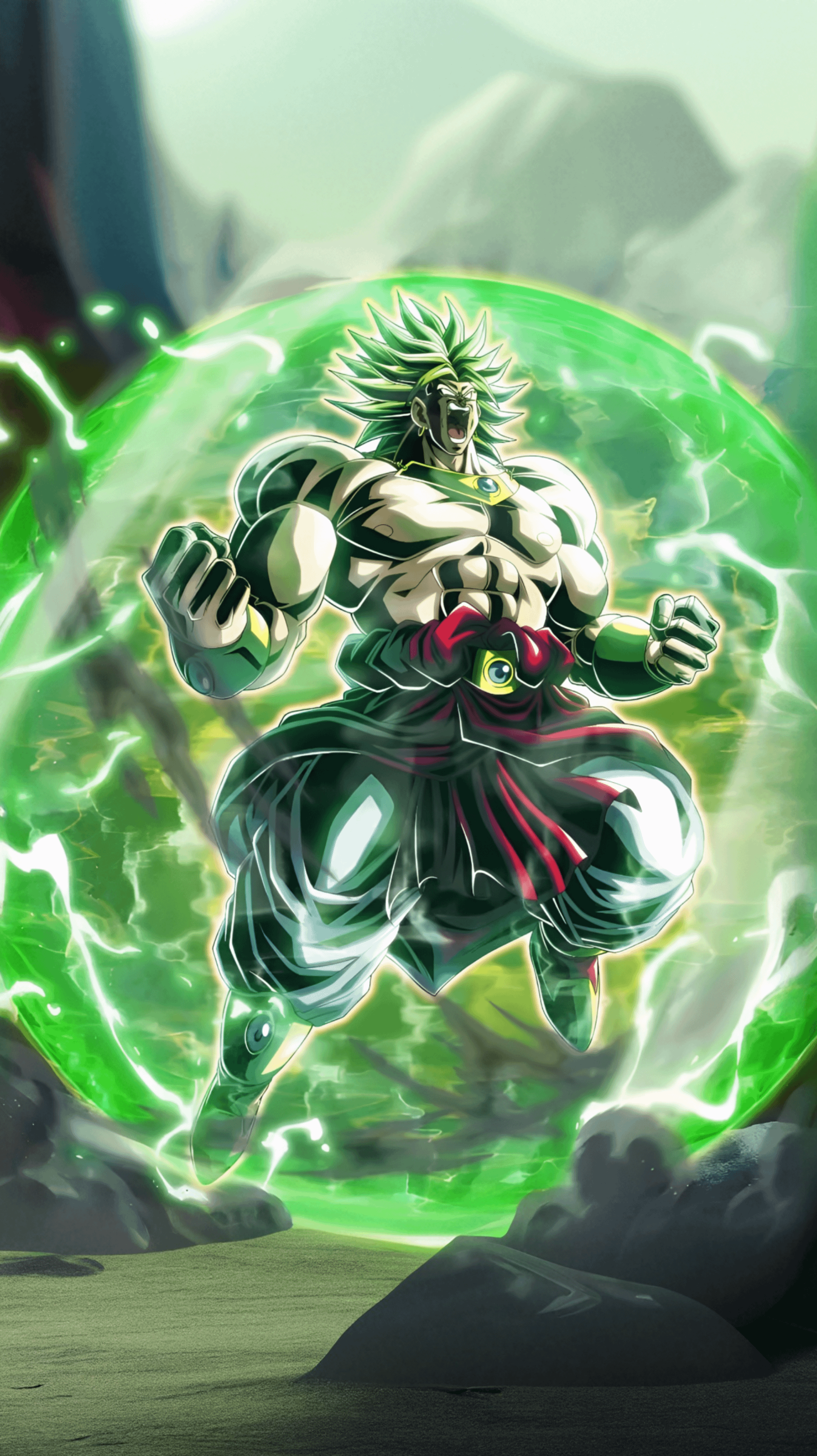 I made this wallpaper for the new Broly unit!