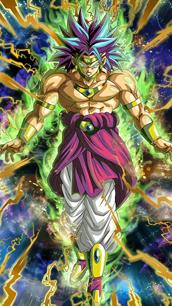 Download Get The Most Out of Your Broly iPhone Wallpaper