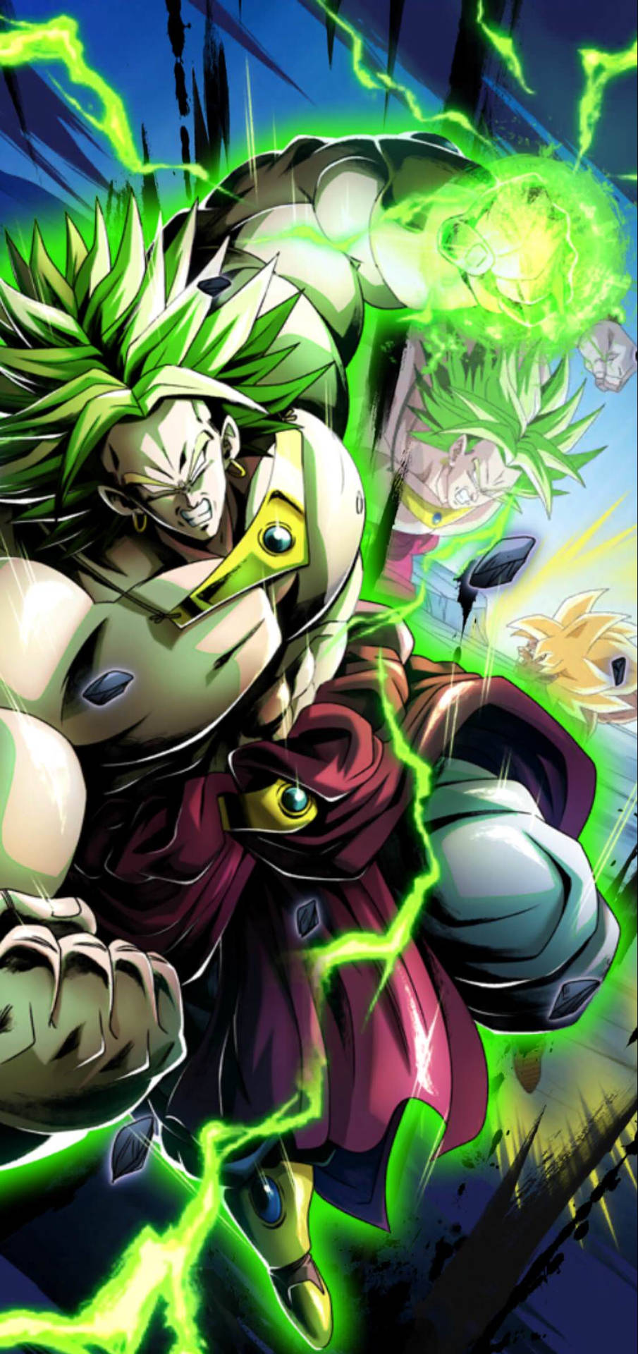 Download DBZ Broly SSJ Full Power Wallpaper