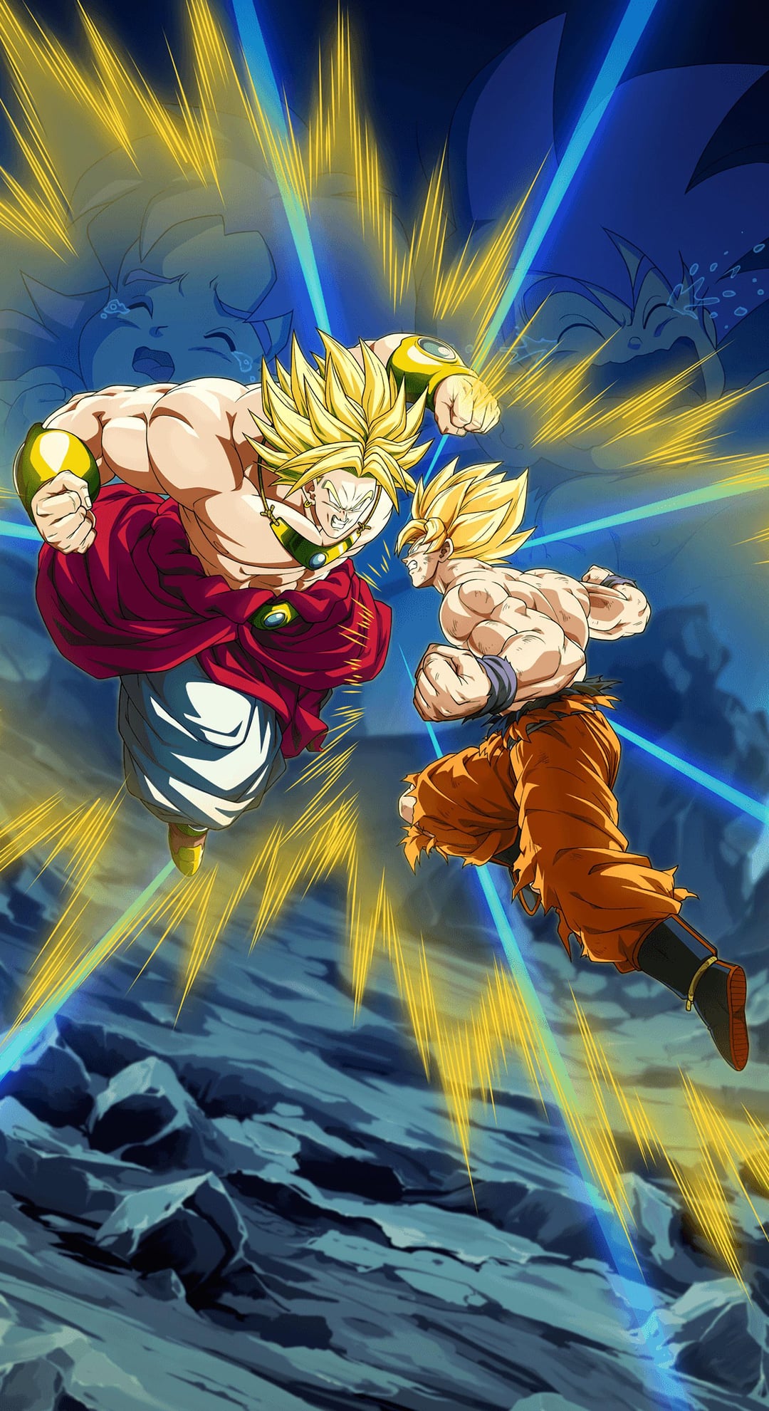HD Arts of the New Wallpaper as well as the New LSSJ Broly and SSJ Trunks