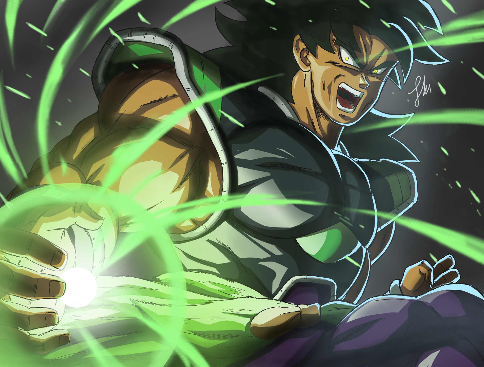 Download Broly (Dragon Ball) Anime Dragon Ball Super: Broly HD Wallpaper
