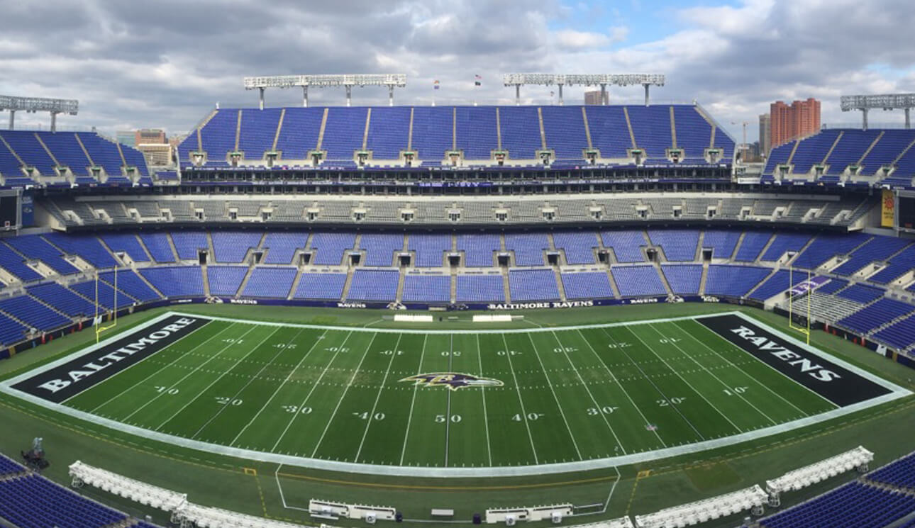 Baltimore Ravens Football Field