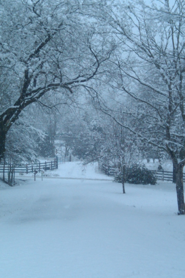 First time I saw snow