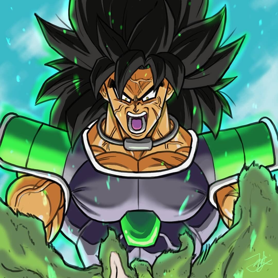 Broly Saiyan Ikari