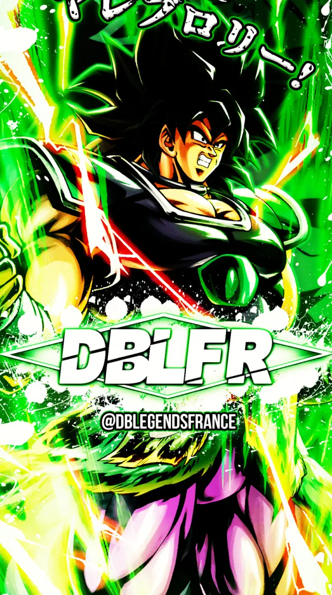 Broly Ikari DBS DBLFR wallpaper