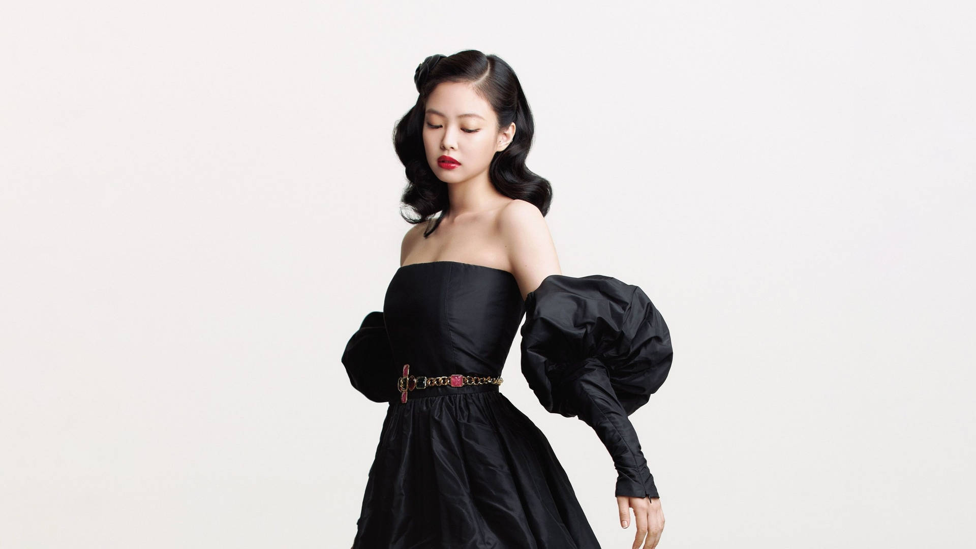 Download Jennie Kim K Pop Idol Wallpaper