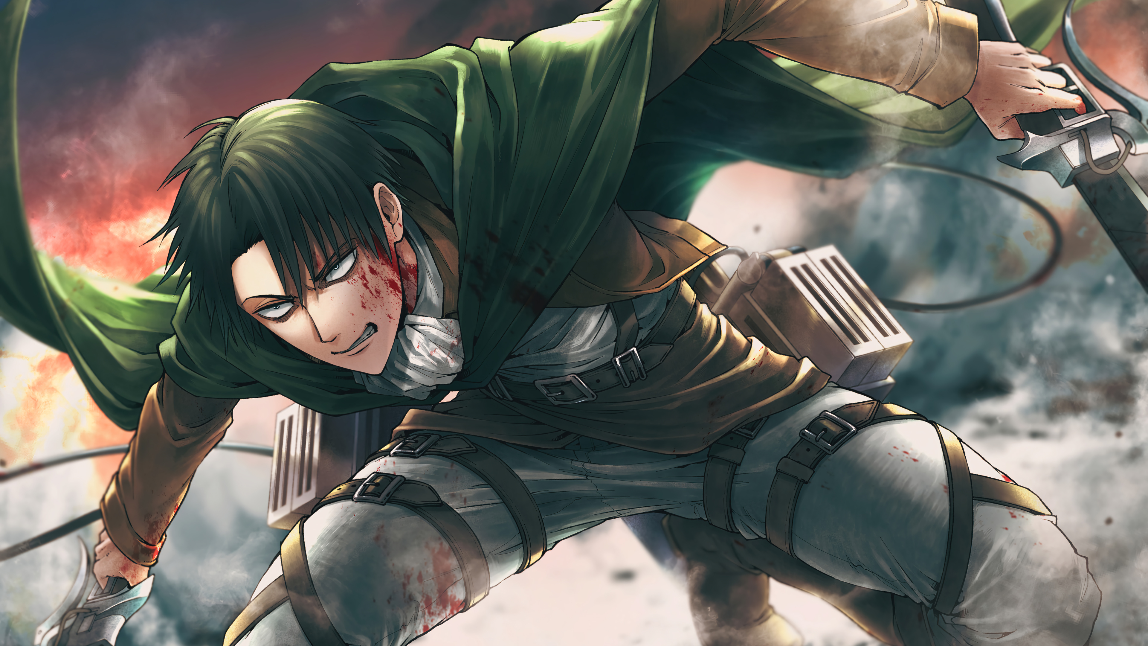 Ackerman Wallpaper Hp Attack On Titan Levi