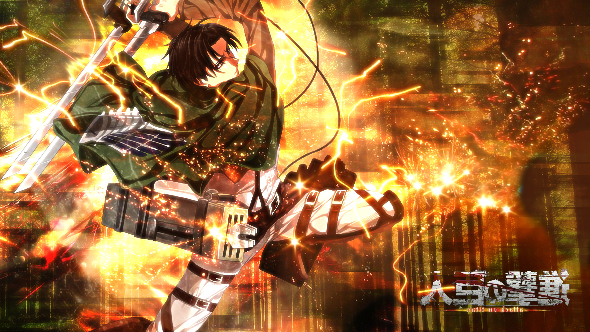 Shingeki No Kyojin, Levi Ackerman, Anime Wallpaper HD / Desktop and Mobile Background