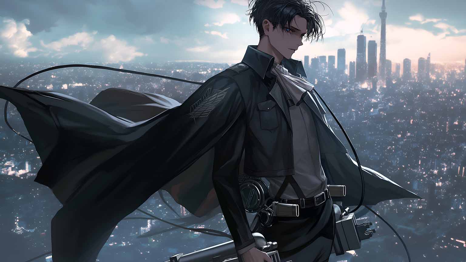 Levi Above the Clouds Desktop Wallpaper 4K Wallpaper 4K