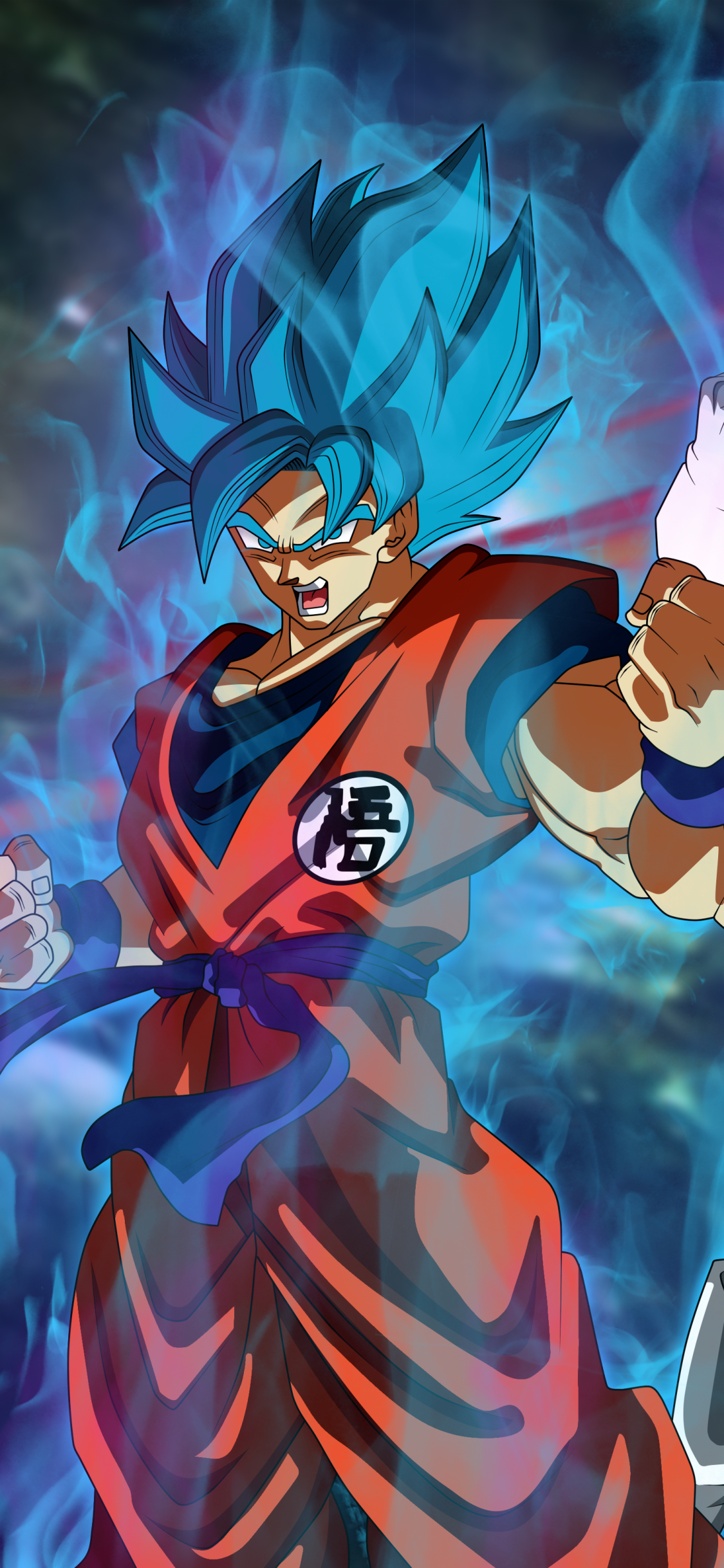 Goku Blue Aura