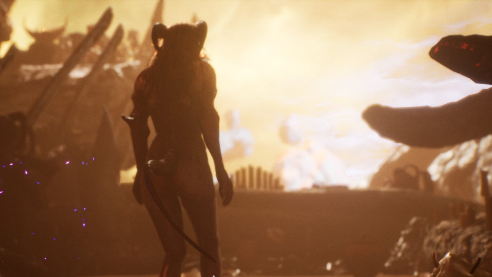 A hellish landscape (Game: Succubus)