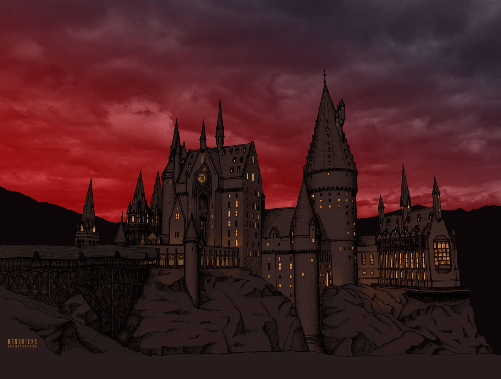 The Architecture of Hogwarts Castle