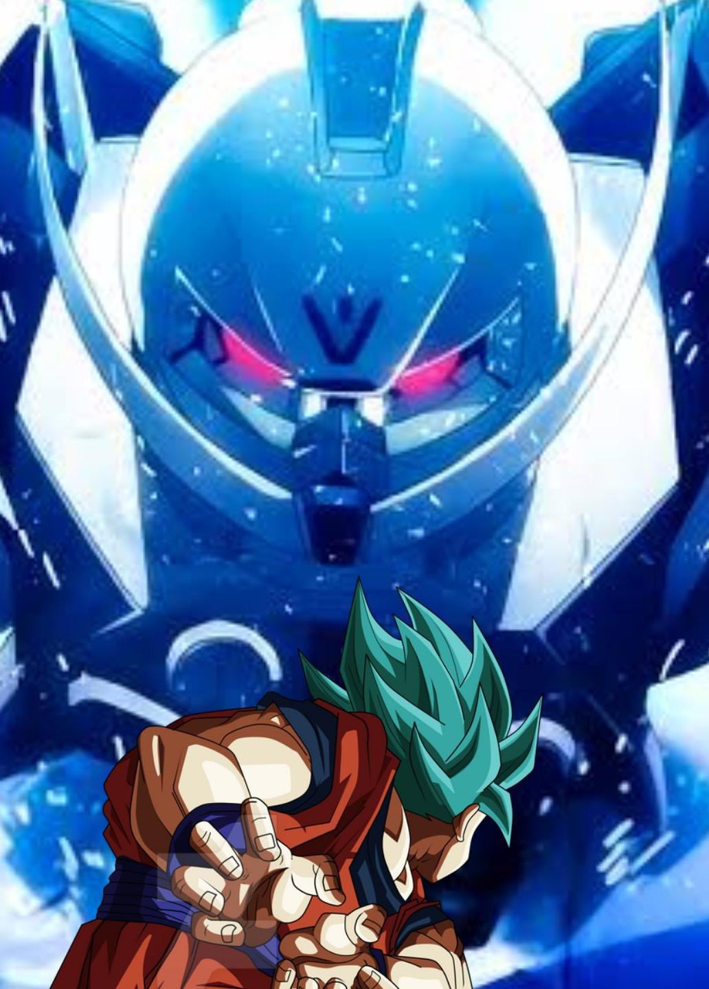 Capsule Corp Goku vs Turn a Gundam (Dragon Ball Heroes vs Turn a Gundam) Fight Edit