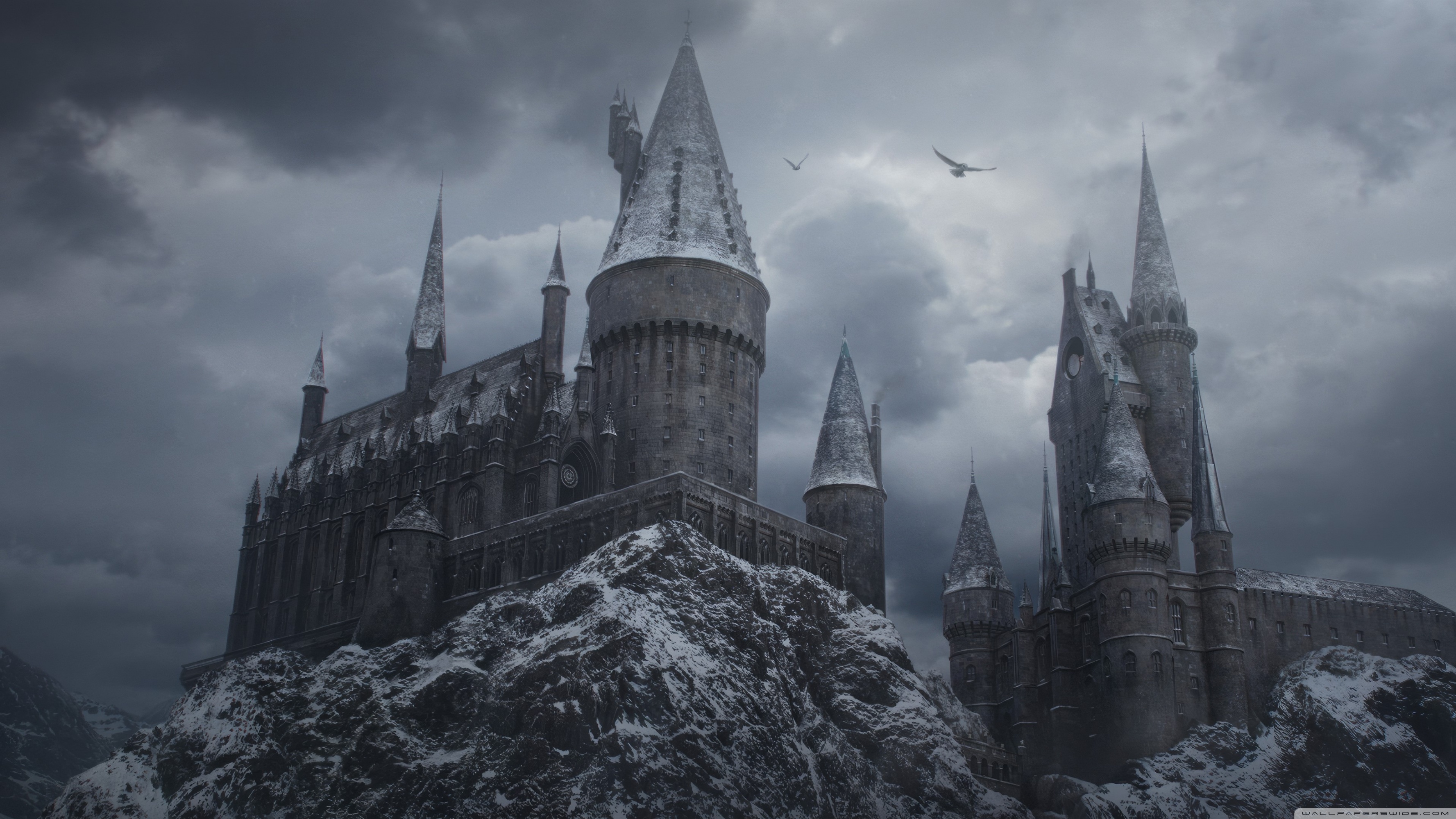 Hogwarts School of Witchcraft and Wizardry 4K UHD Wallpaper for UltraHD Desktop and TV, Widescreen and UltraWide Display, Smartphone and Tablet Devices