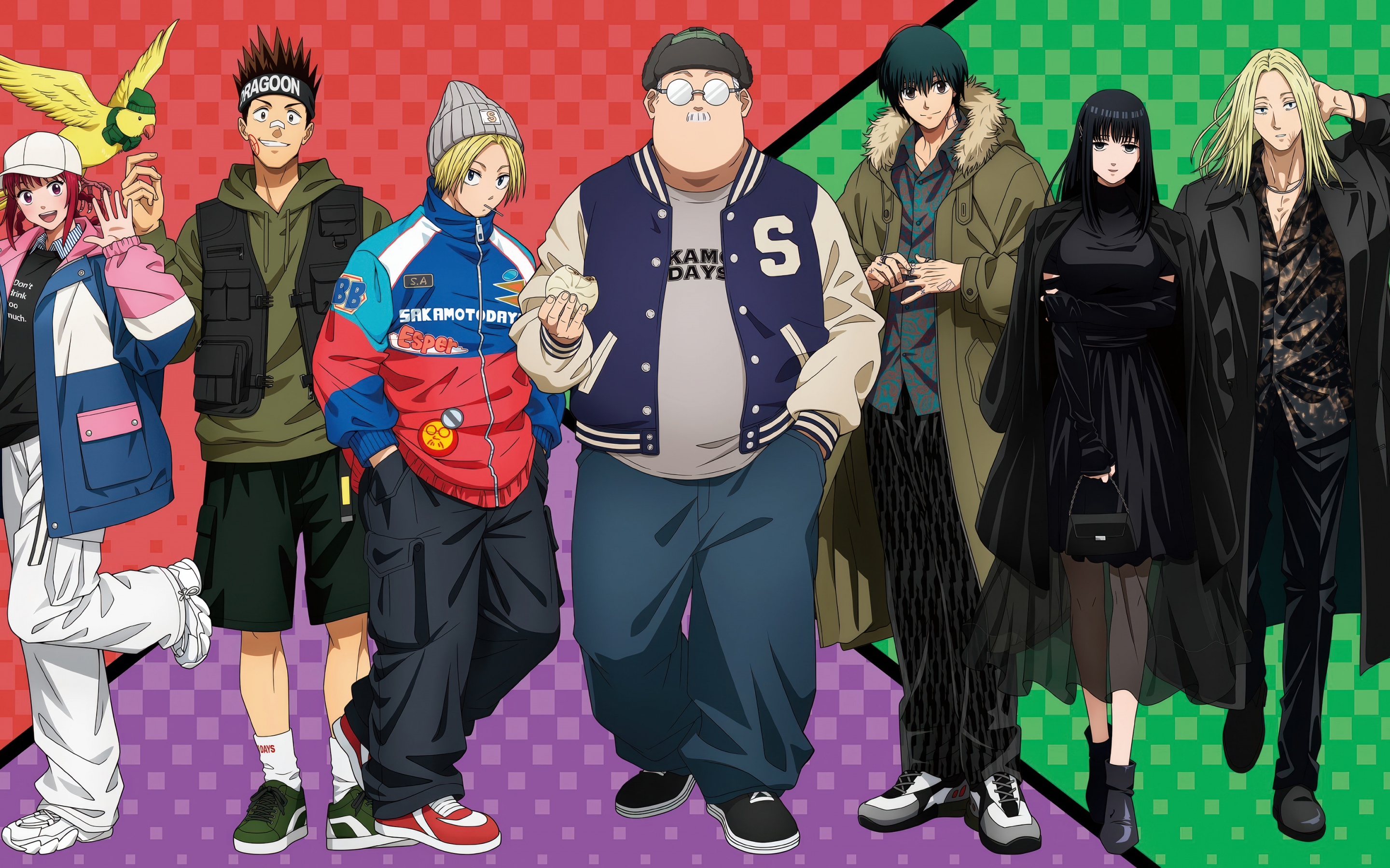 Sakamoto Days Wallpaper 4K, Character poster, Taro Sakamoto