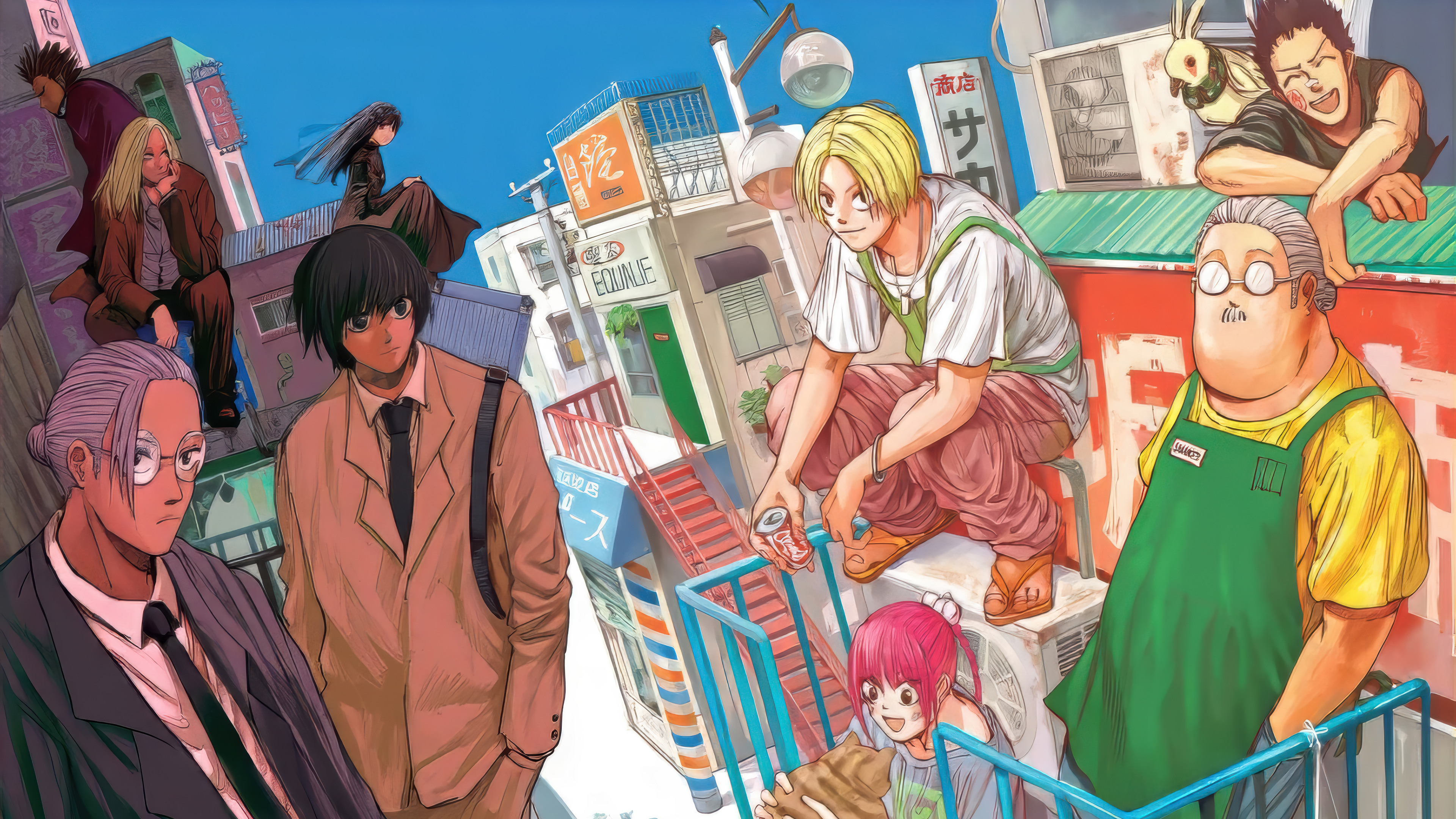 Sakamoto Days The Order Characters Wallpaper 4K HD PC a