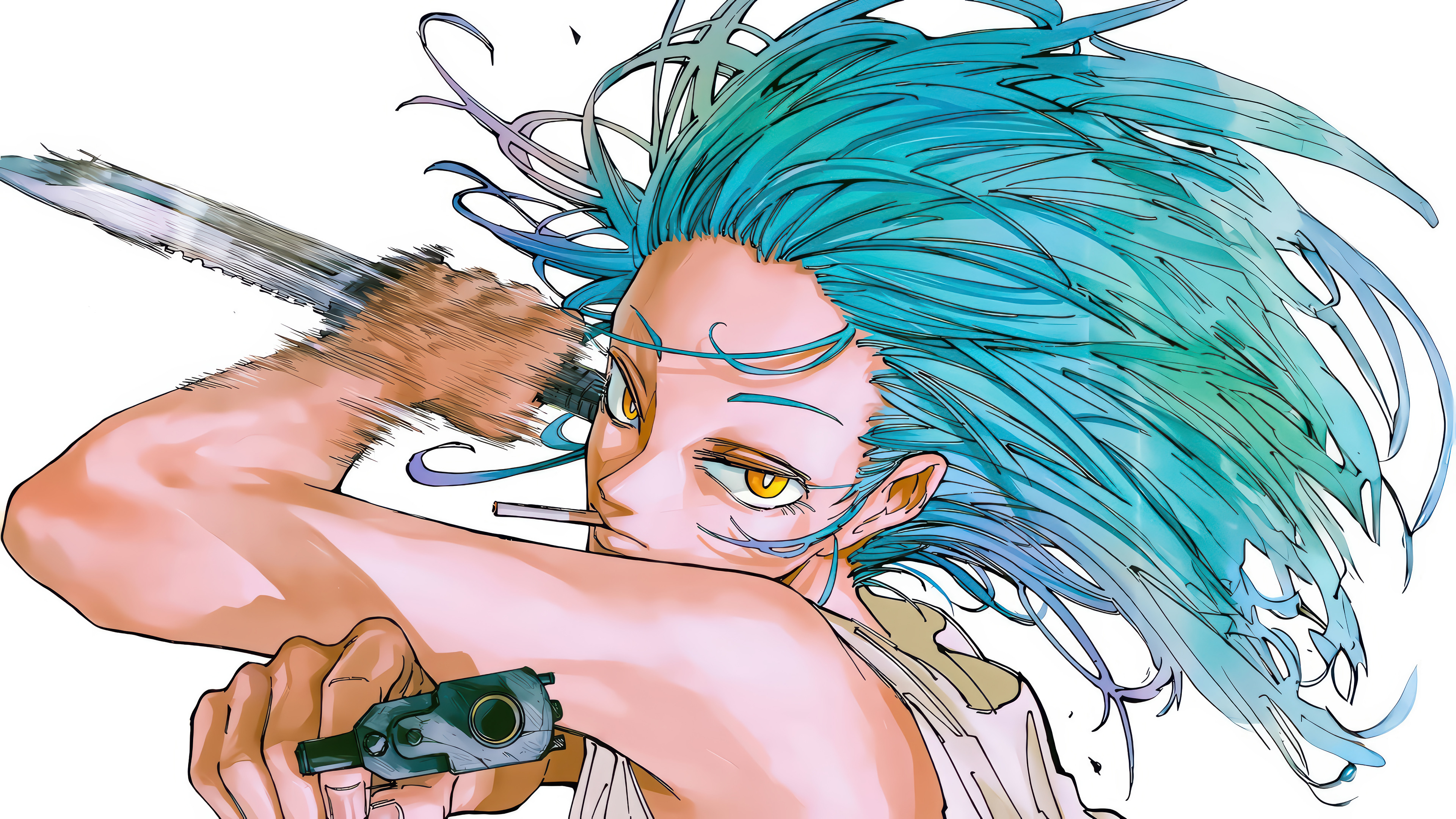 Sakamoto Days Rion Akao Wallpaper 4K HD PC a