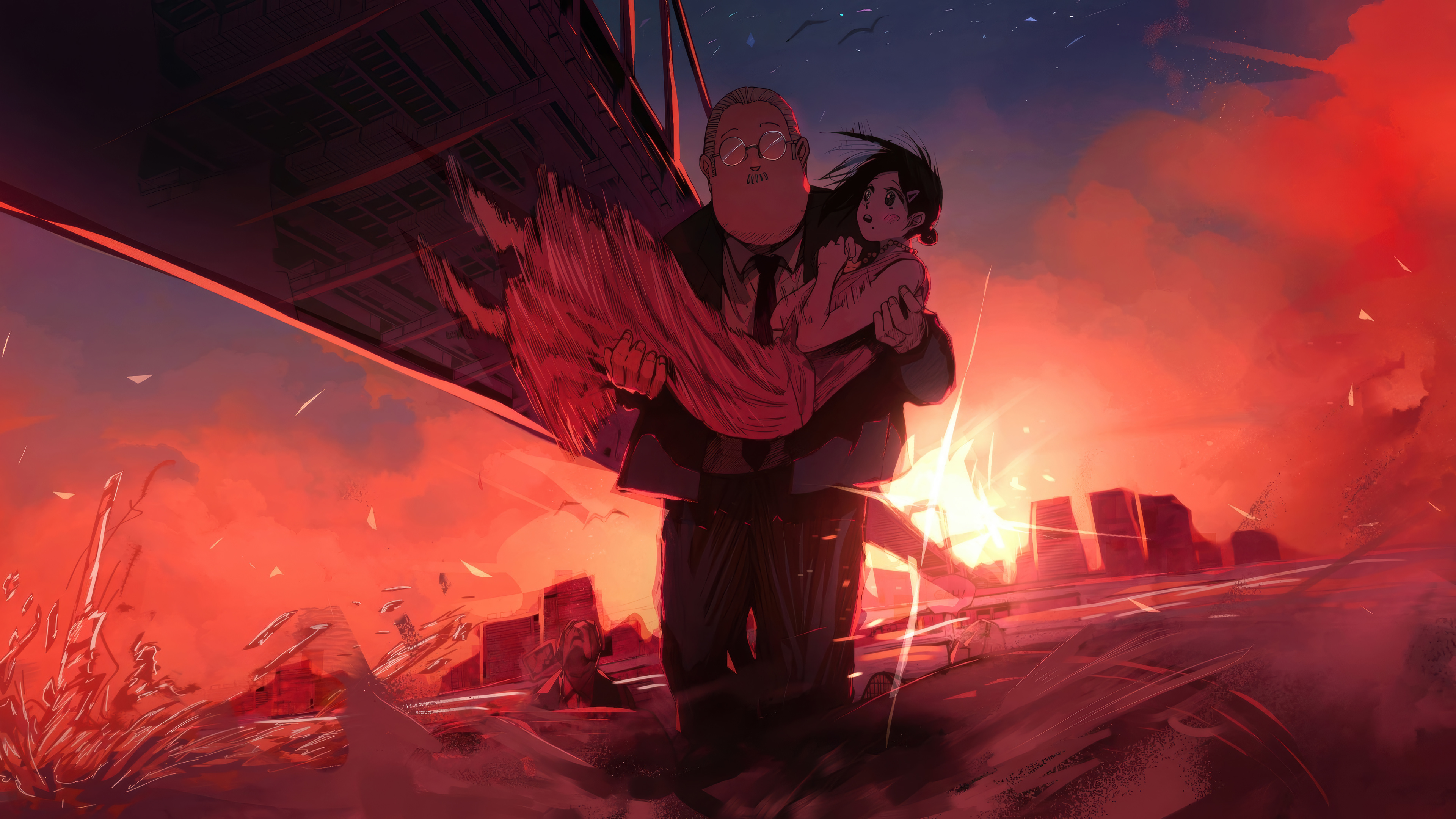 Sakamoto Days Anime Sakamoto Aoi Wallpaper 4K HD PC a