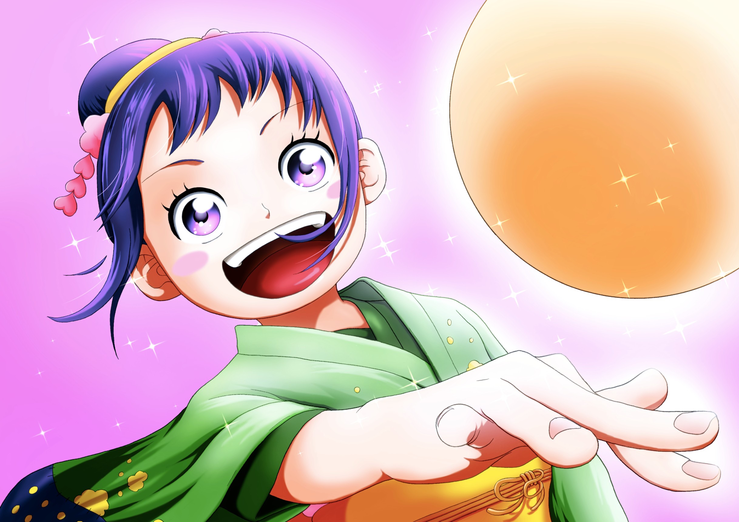 Download O Tama (One Piece) Anime One Piece HD Wallpaper By 峰博士