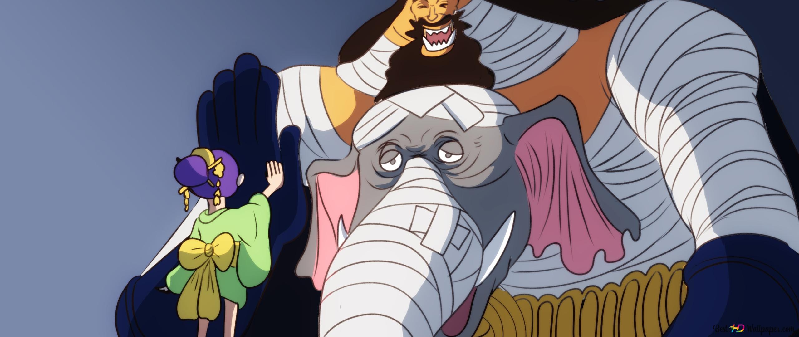 One Piece & Babanuki 2K wallpaper download