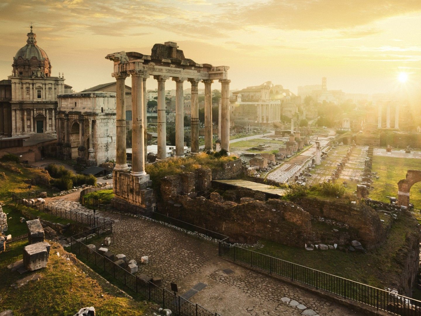 Why did the Roman Empire split in two?