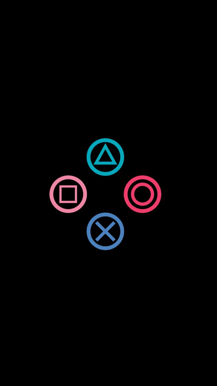 PS2 Controller Amoled Wallpaper