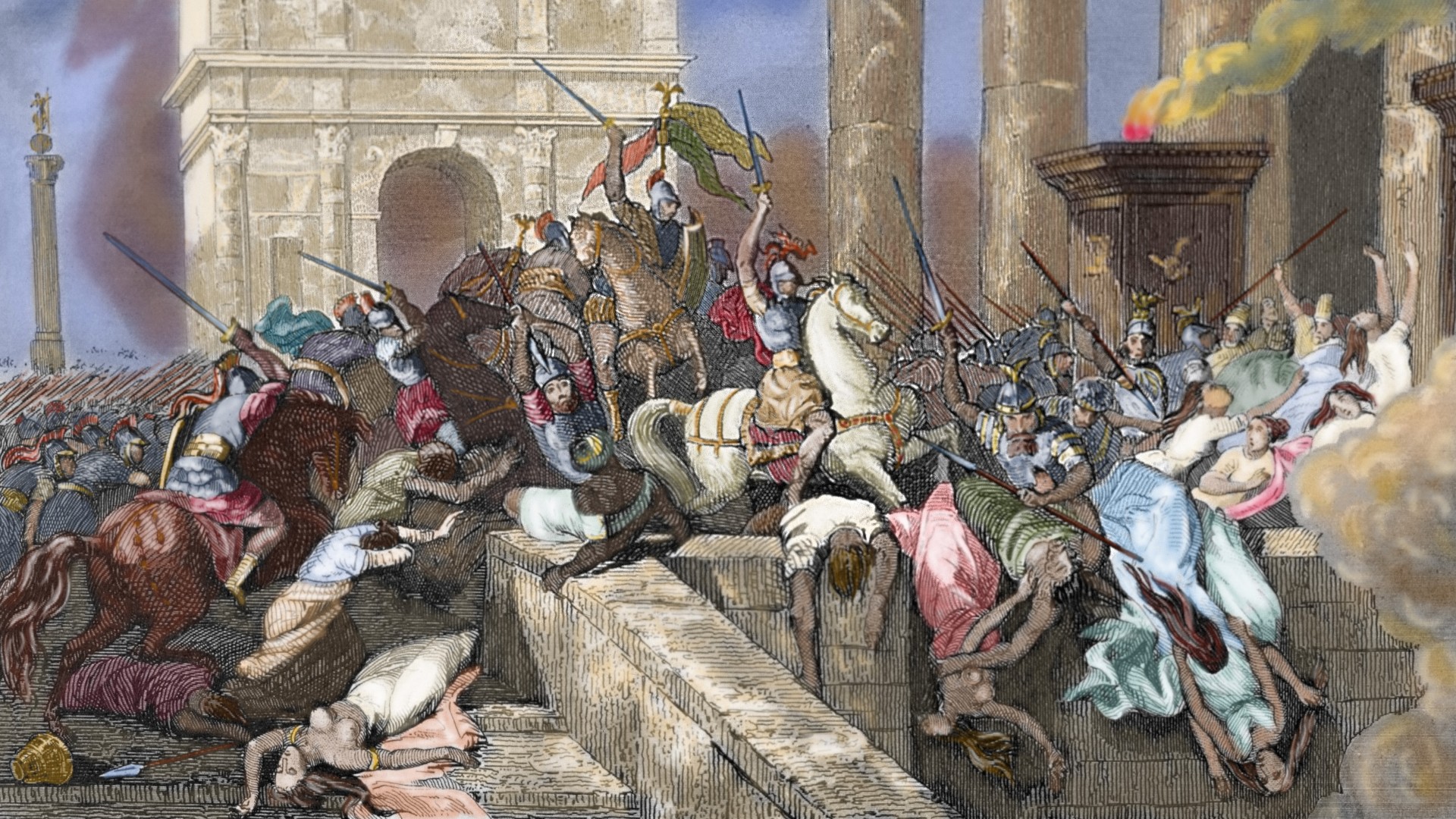 When did Rome fall?