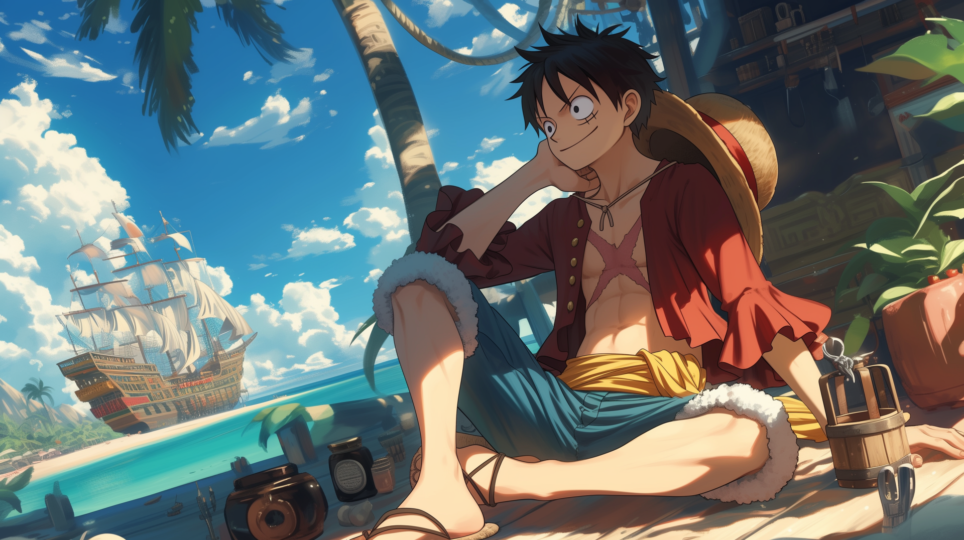 Monkey D. Luffy Piece Anime HD Wallpaper