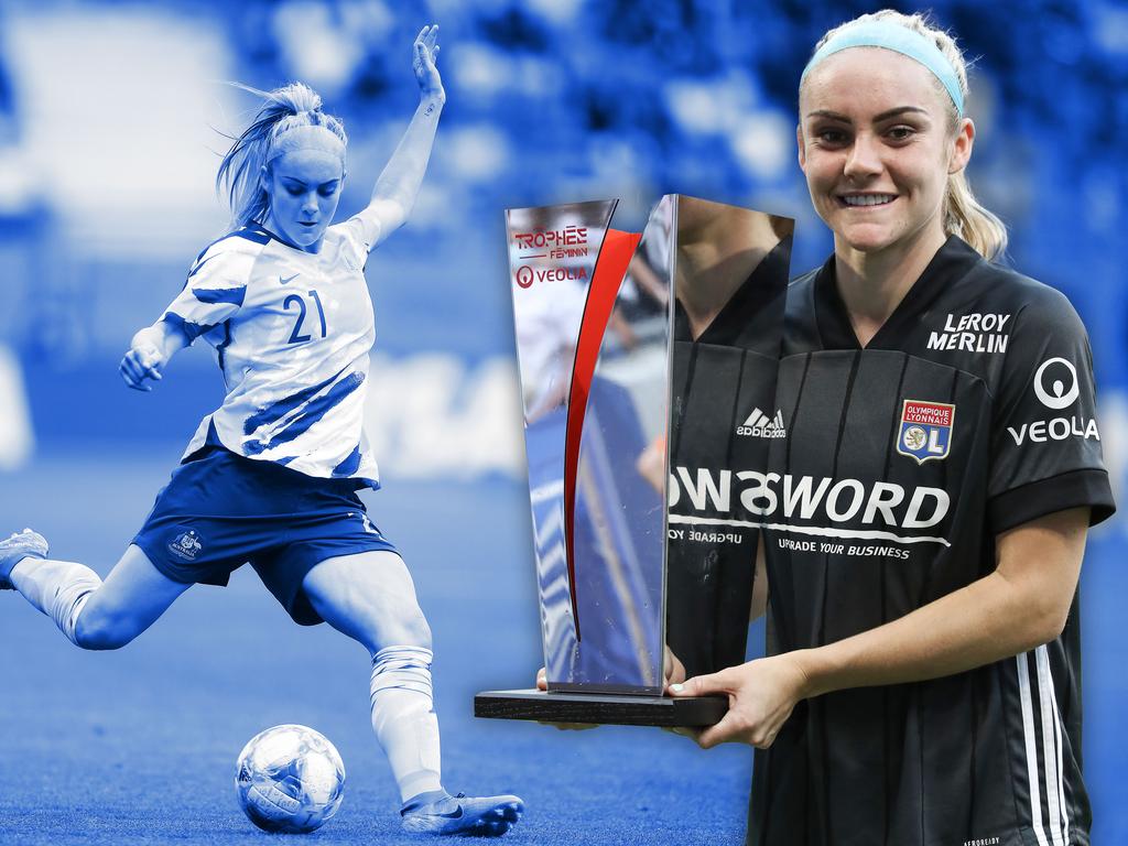 Womens football. Ellie Carpenter's rise to Olympique glory