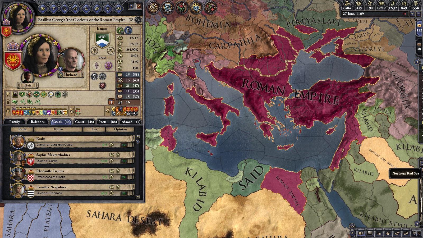 Bare minimum Roman Empire just feels like the Byzantine Empire as it saw itself