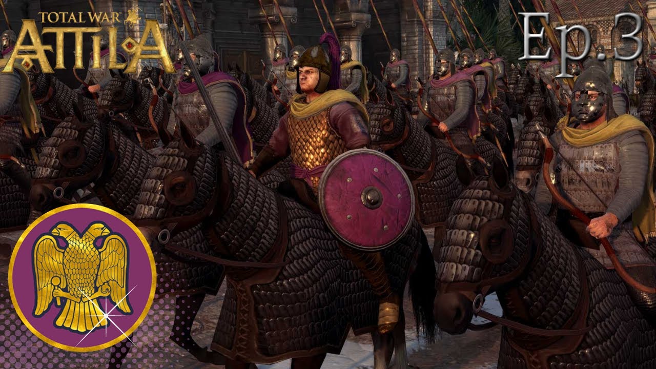 Attila total war (Radious Mod) Roman Empire our frontiers!