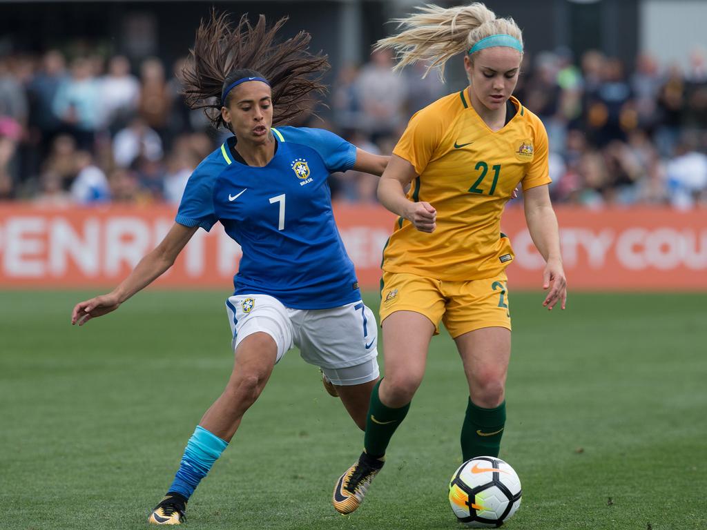 Womens football. Ellie Carpenter's rise to Olympique glory