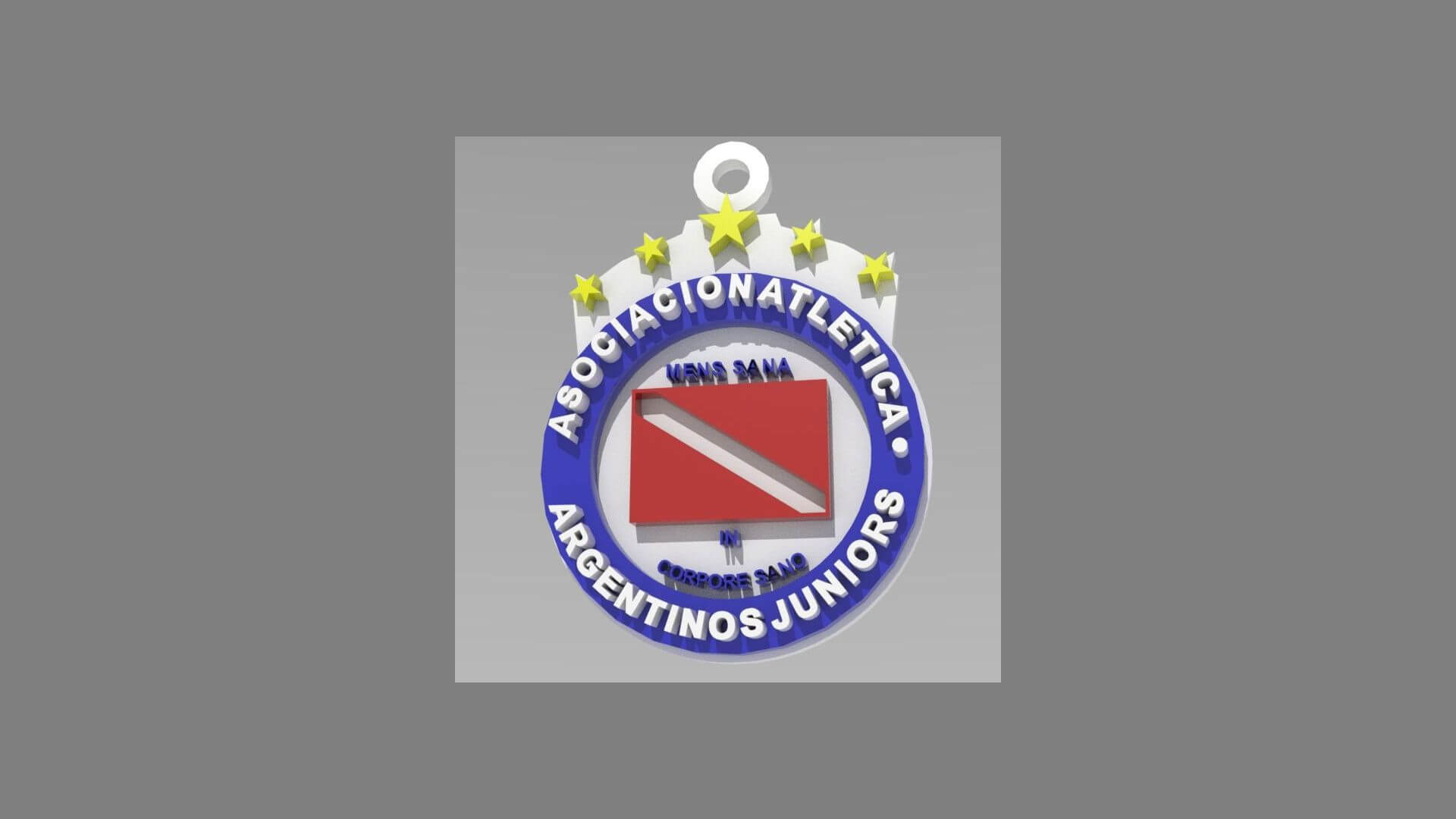 Argentinos Juniors Coaster and Keychan Printable and PBR