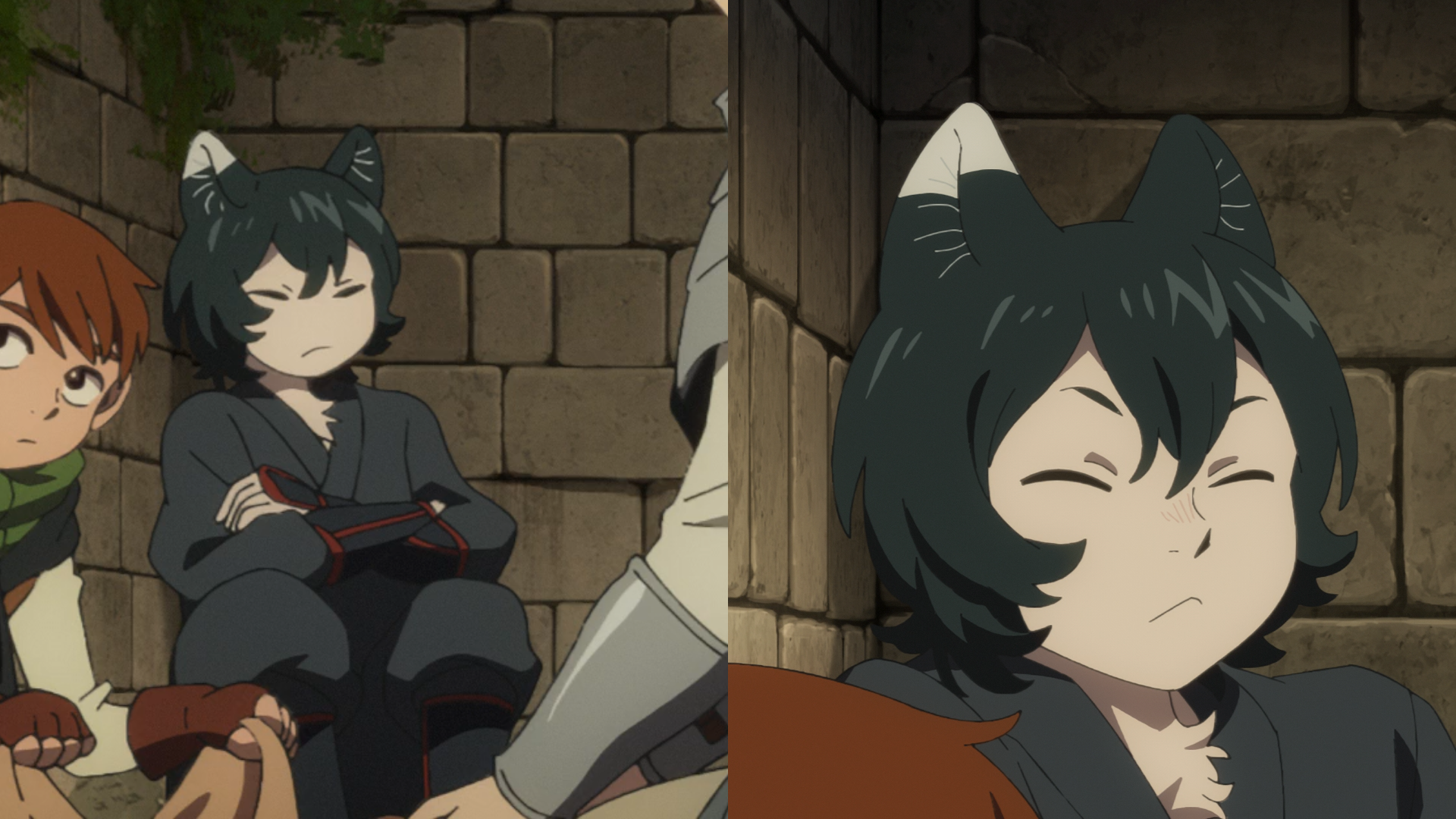 Important Izutsumi observation: She even catnaps like a cat
