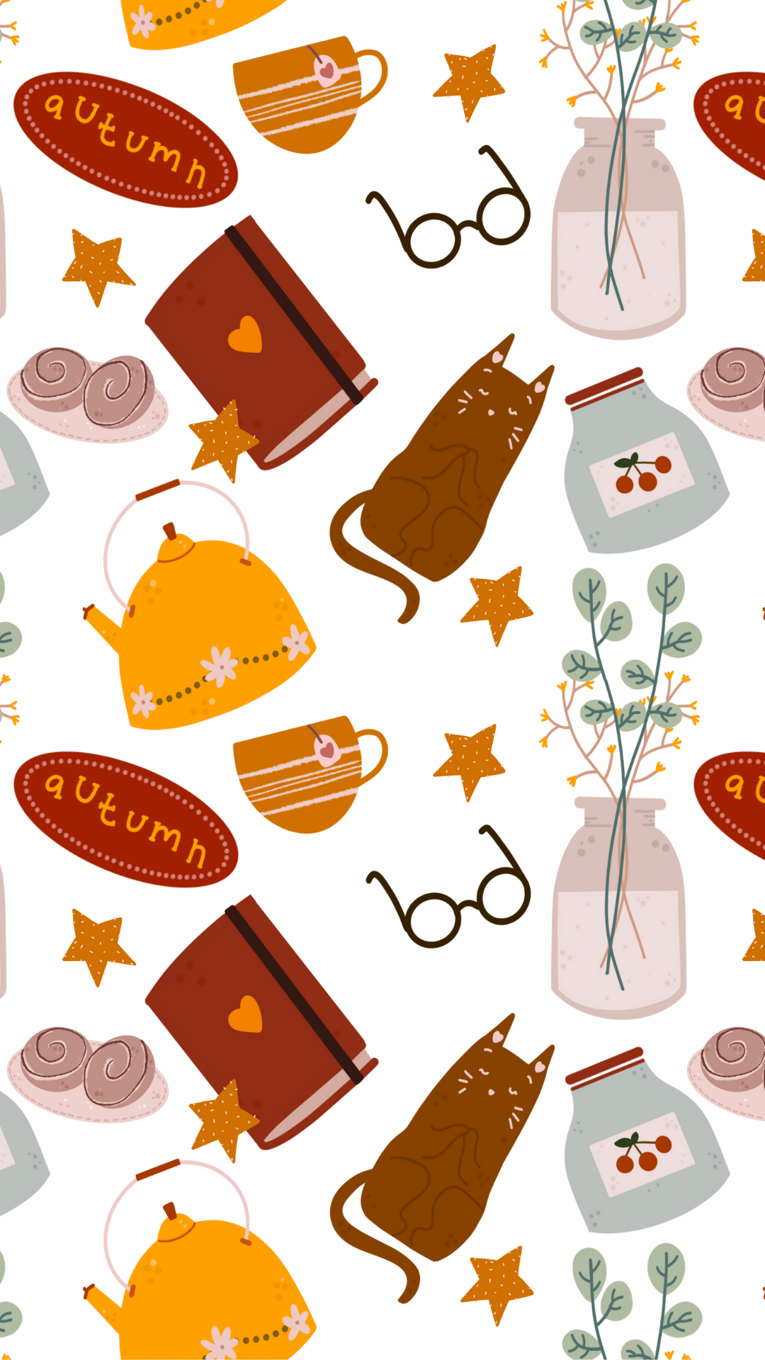 Autumn Fall Aesthetic Fall Phone Wallpaper For Spooky Season