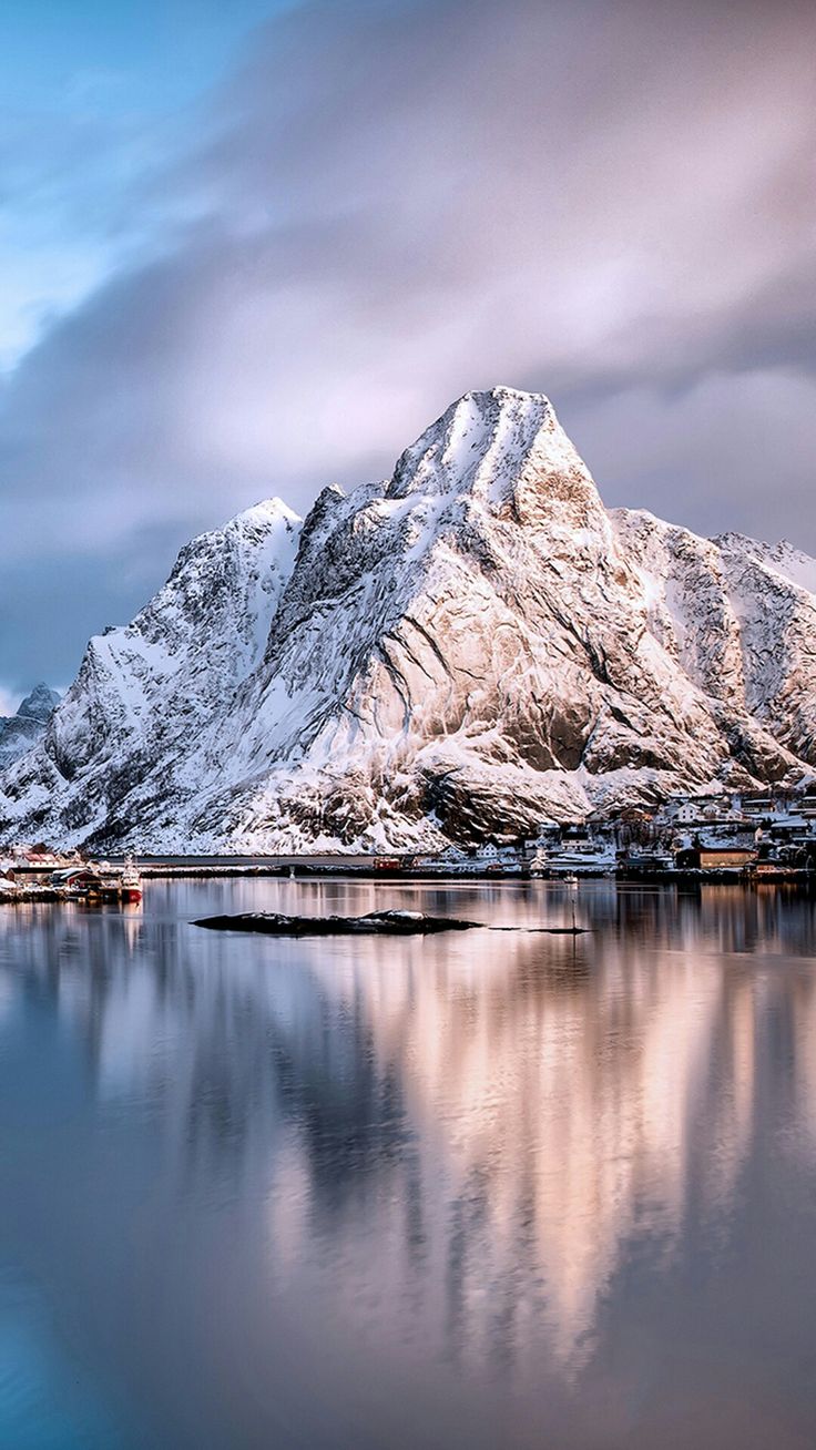 LANDSCAPES. iPhone wallpaper mountains, Mountain wallpaper, Mountain paintings