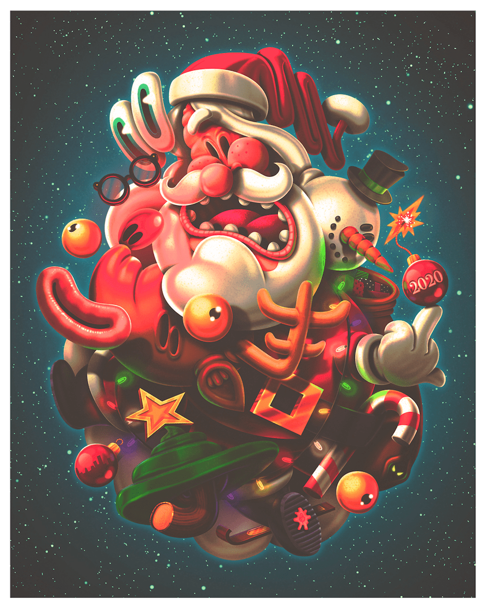 Merry Crazy Christmas! - Behance
