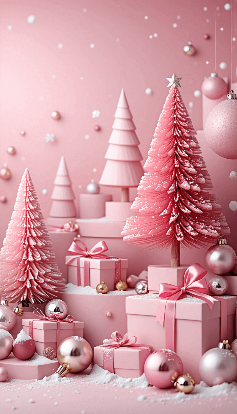 AI Generated DIY Christmas Wallpaper For 2025