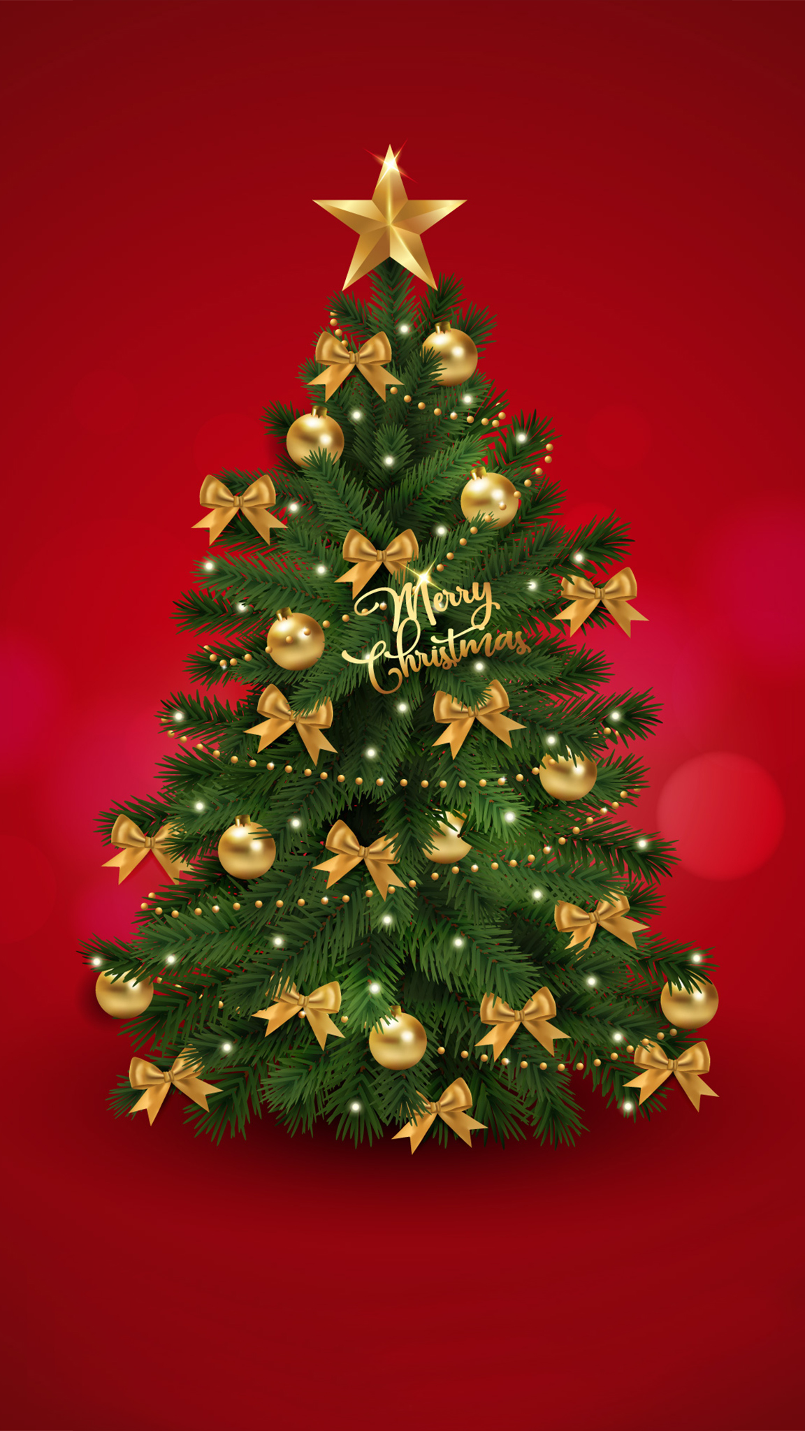 Wallpaper Christmas, Christmas Tree, Merry Christmas Trees, National Christmas Tree, Santa Claus, Background Free Image